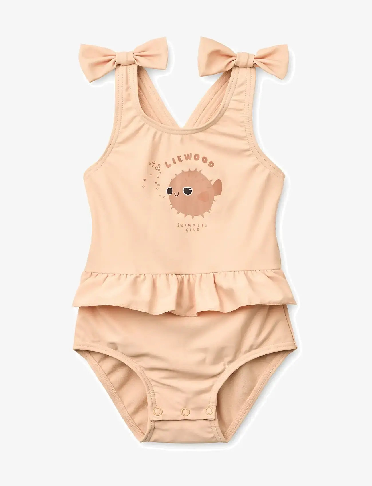Liewood - Amara Baby Swimsuit w Bow - uv-tøj - apple blossom - 0