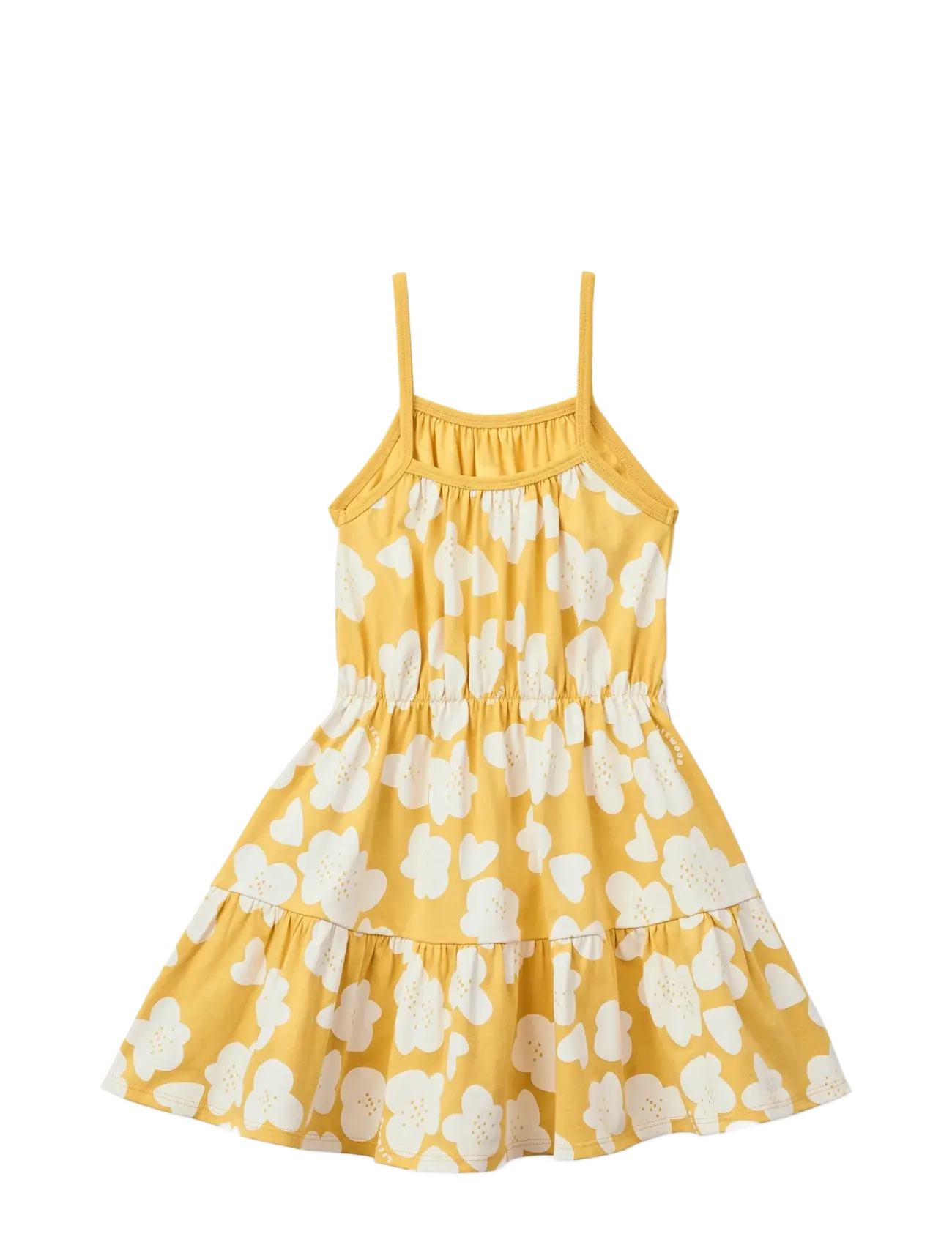 Liewood - Mollie Dress - sleeveless baby dresses - flower / lemon yellow - 2