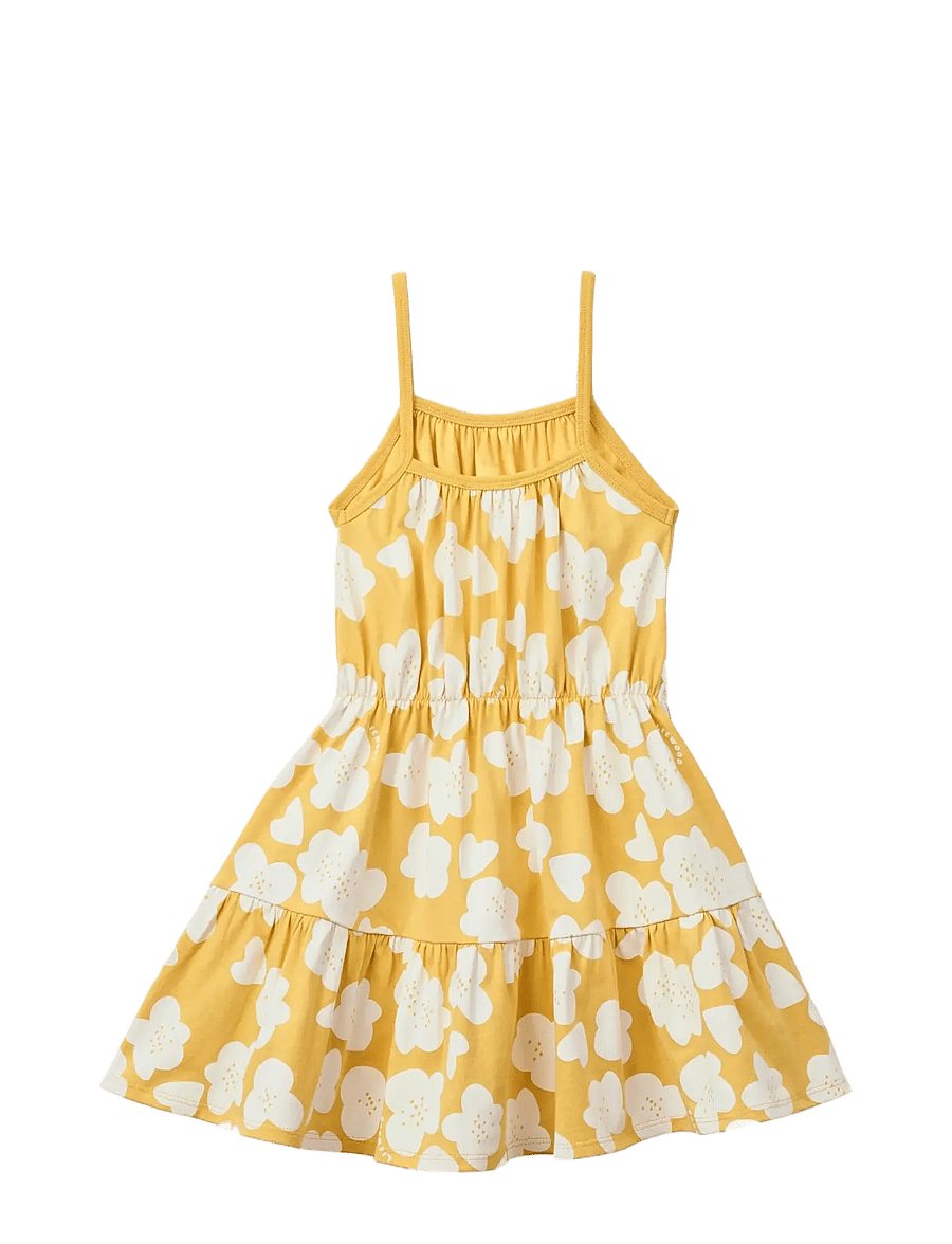 Liewood - Mollie Dress - sleeveless baby dresses - flower / lemon yellow - 2