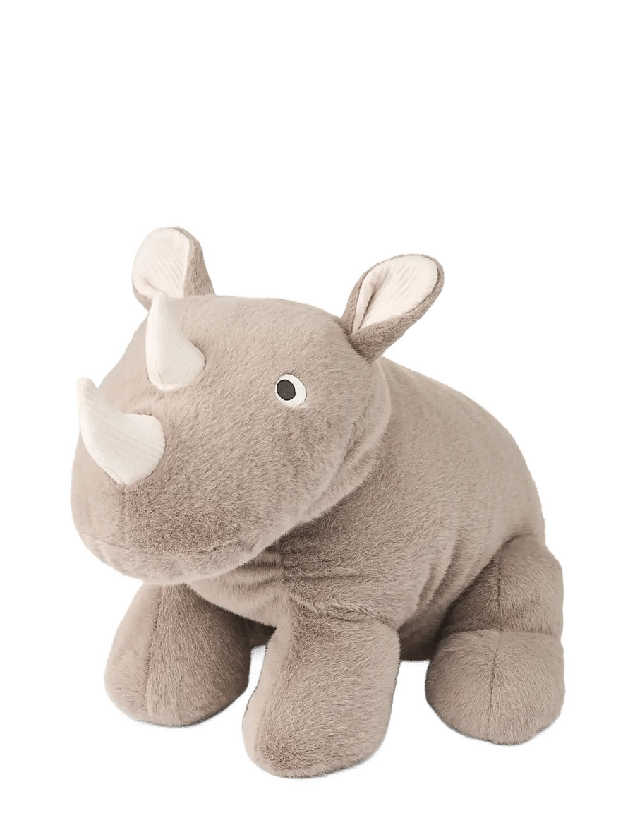 Liewood - Barnaby Rhino Large Teddy - mjukisdjur - stone beige - 1