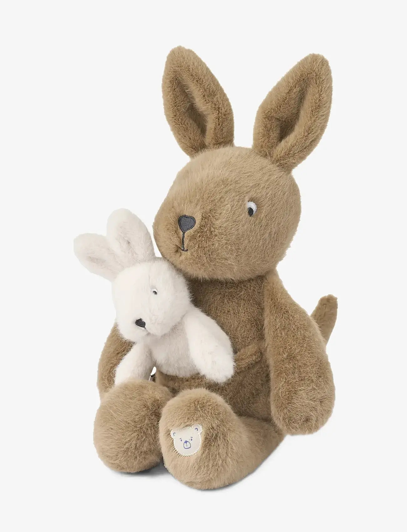 Liewood - Kelly Kangaroo Mommy & Me Teddy - mjukisdjur - dune - 1