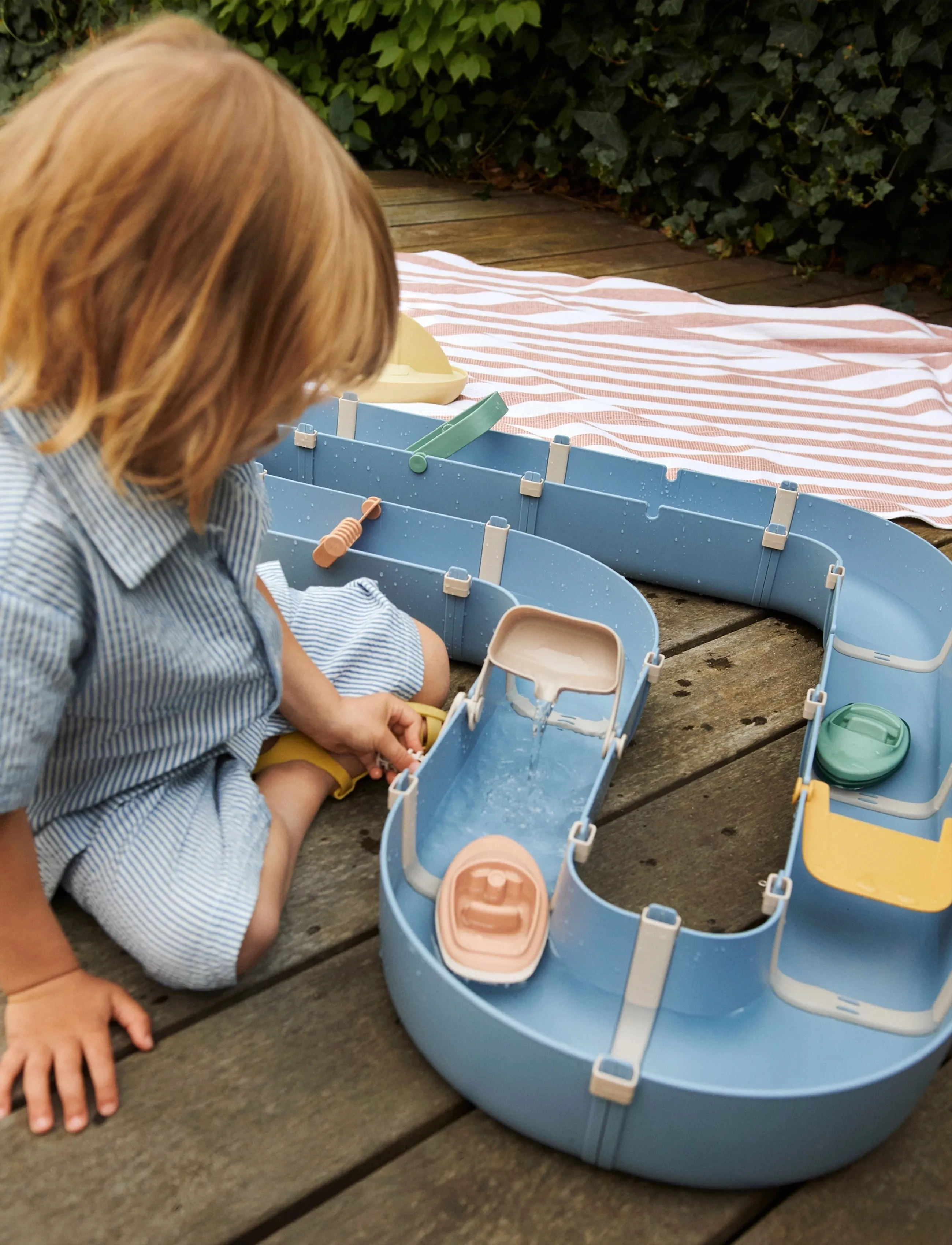 Liewood Cassian Waterway - Badelegetøj & Vandlegetøj - BEACH BLUE / MULTI MIX / blue