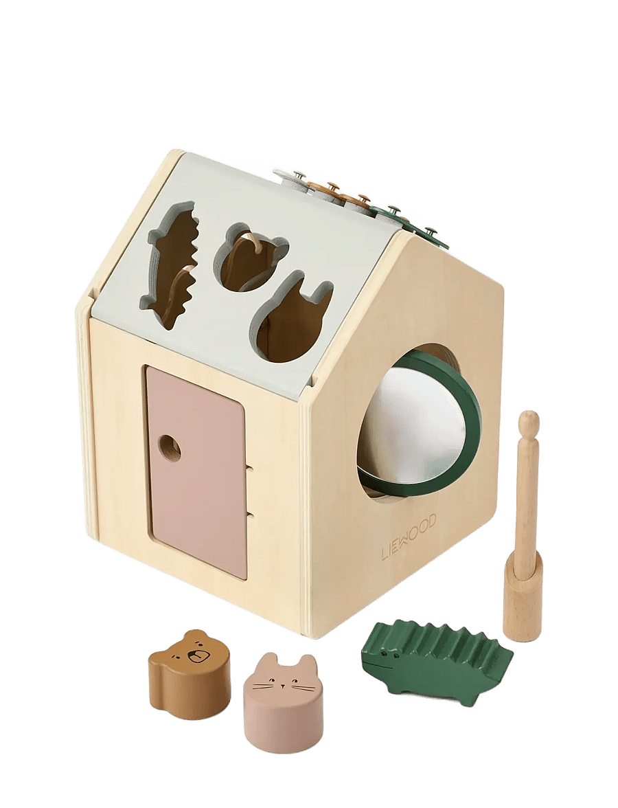 Liewood - Lucas Activity Cube - plocklådor - tuscany rose multi mix - 1