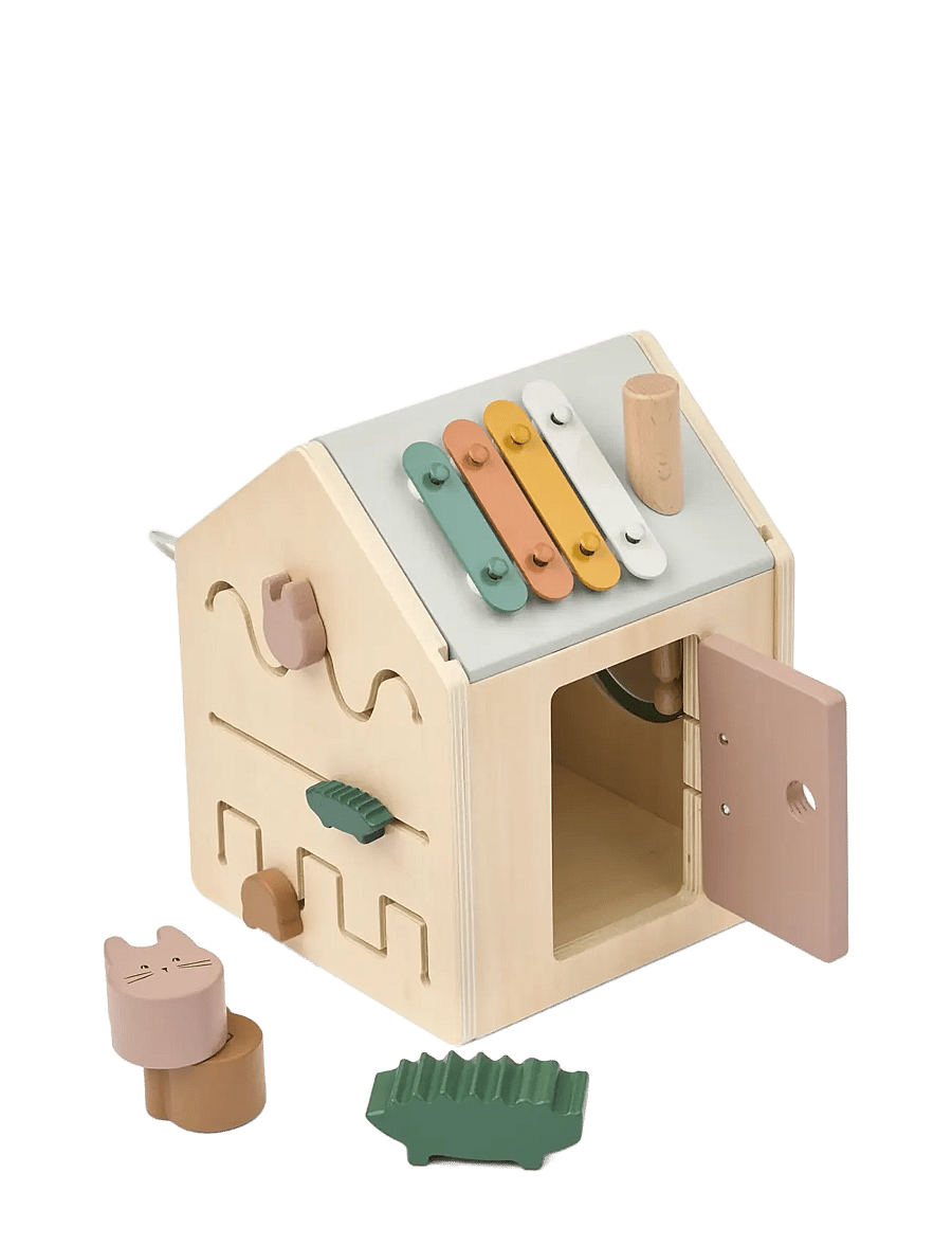 Liewood - Lucas Activity Cube - plocklådor - tuscany rose multi mix - 2