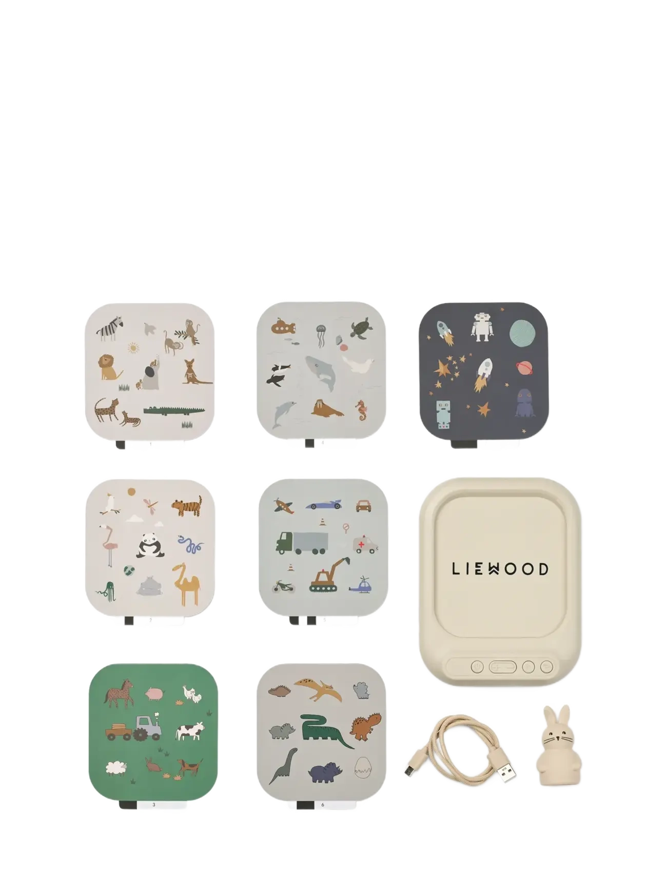 Liewood - Archie Activity Sound Board - interaktivt legetøj - sandy - 3