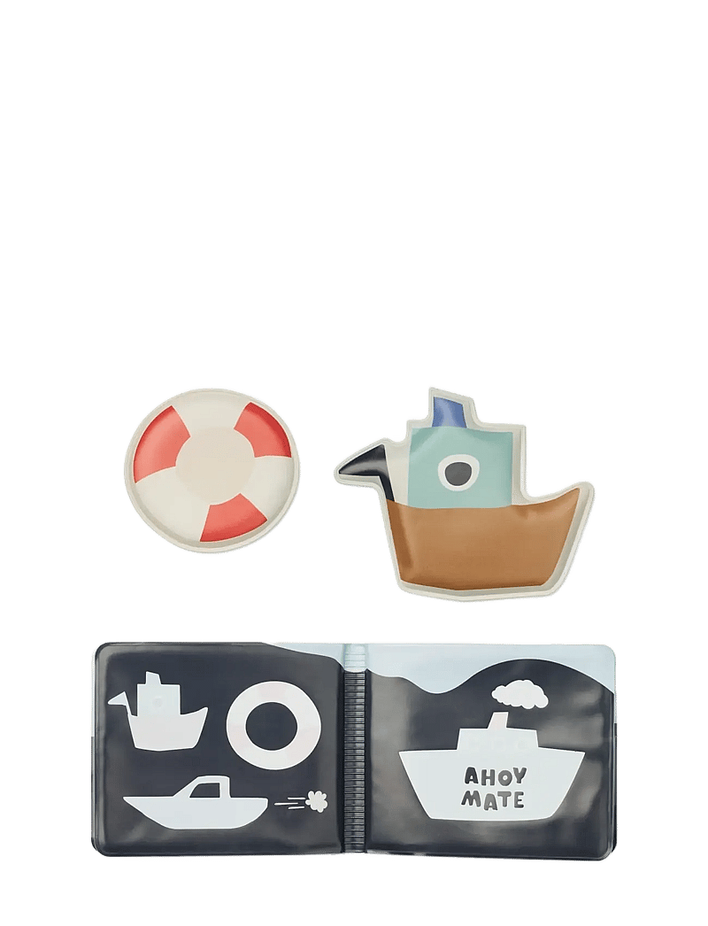 Liewood - Waylon Sailing Magic Water Book - badelegetøj - sailing / sandy - 2