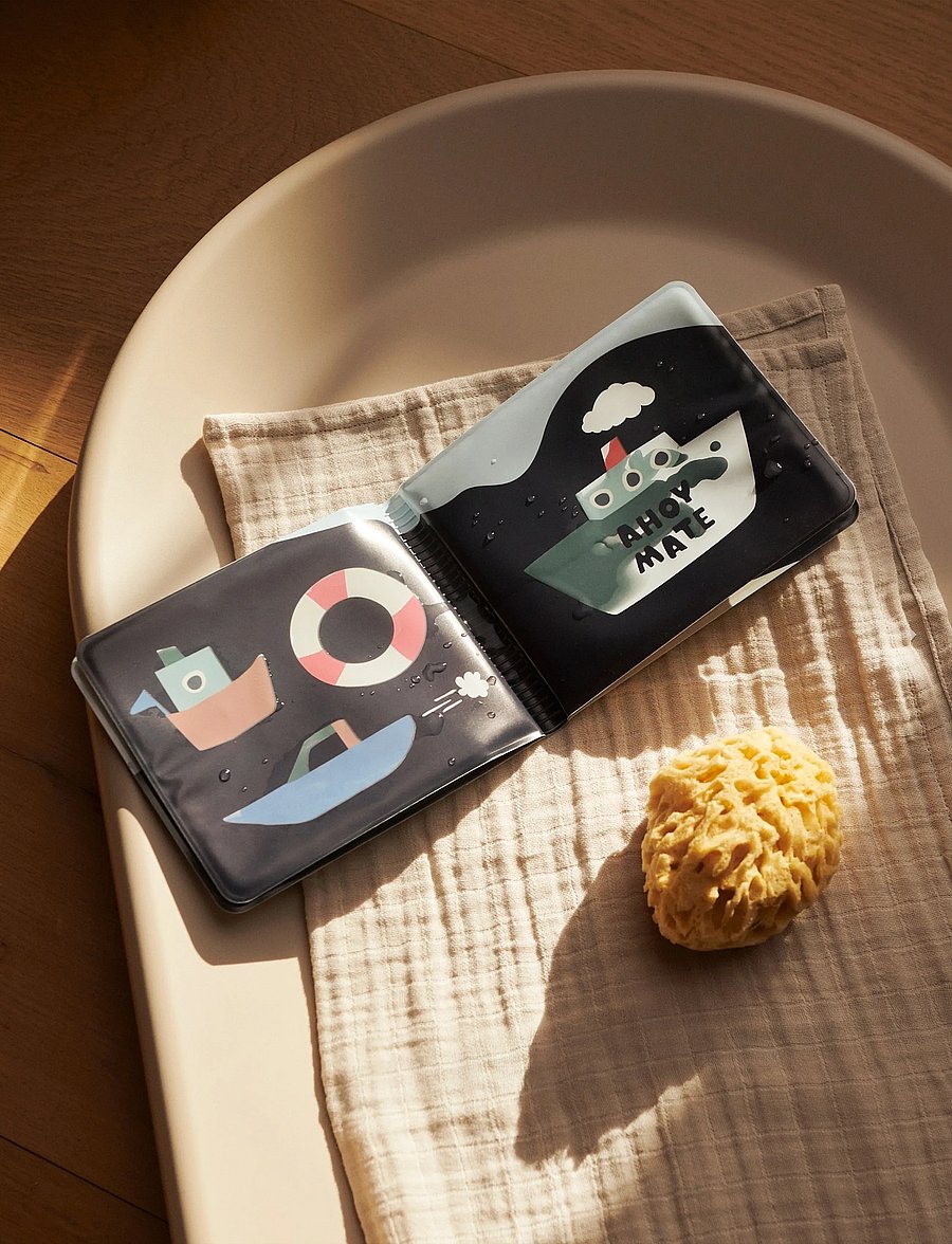 Liewood - Waylon Sailing Magic Water Book - badespielzeug - sailing / sandy - 0