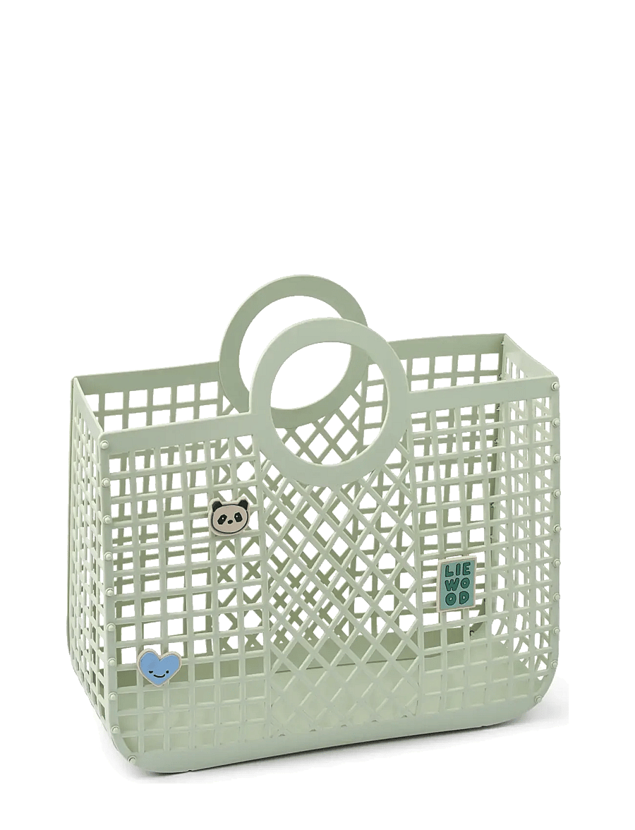 Liewood - Bloom Basket w Charms - totes & small bags - light peppermint - 0
