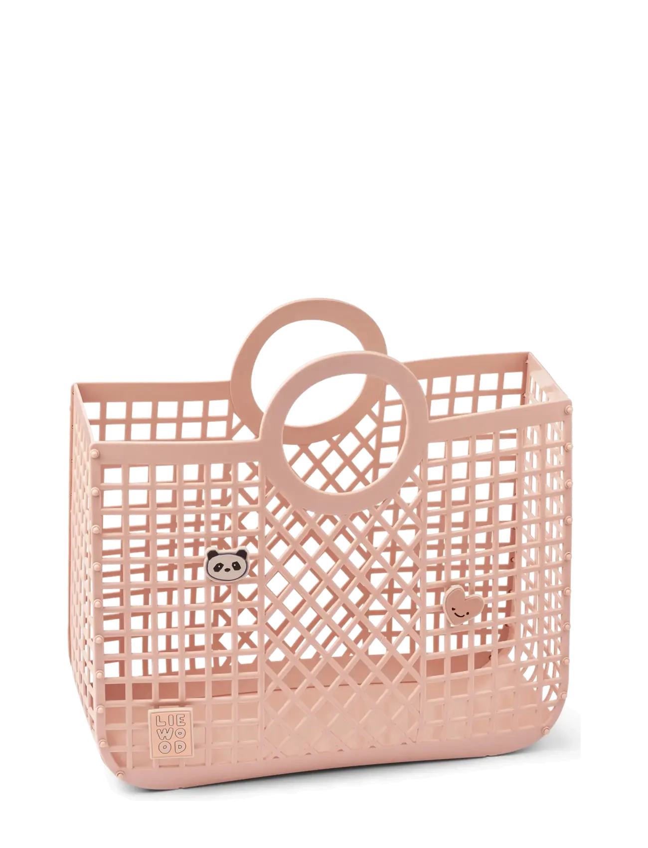 Liewood Bloom Basket W Charms, One Size, Pink, Tasker > Totes & Small Bags, Børn