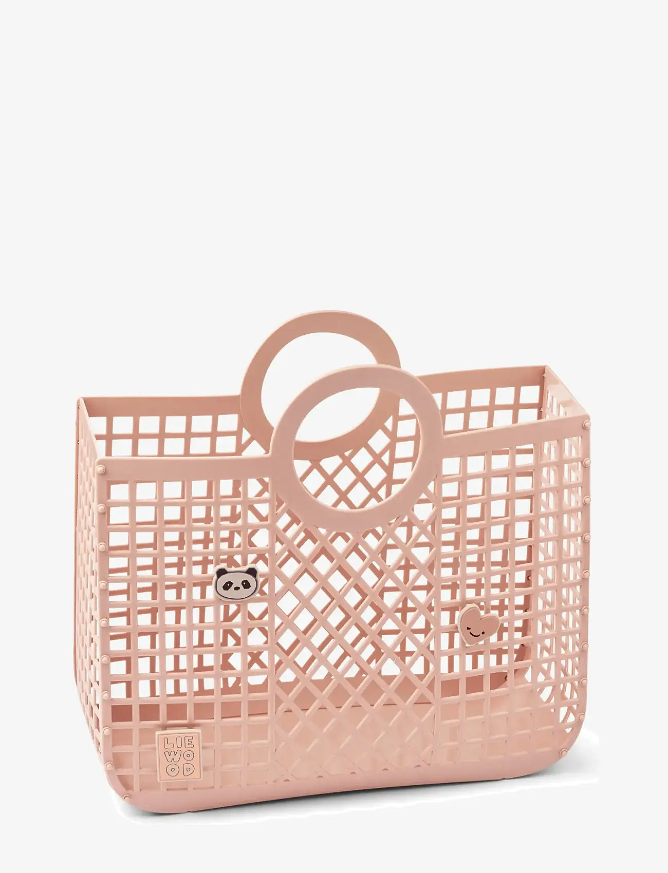 Liewood - Bloom Basket w Charms - meigikotid ja väikesed kotid - rose - 0
