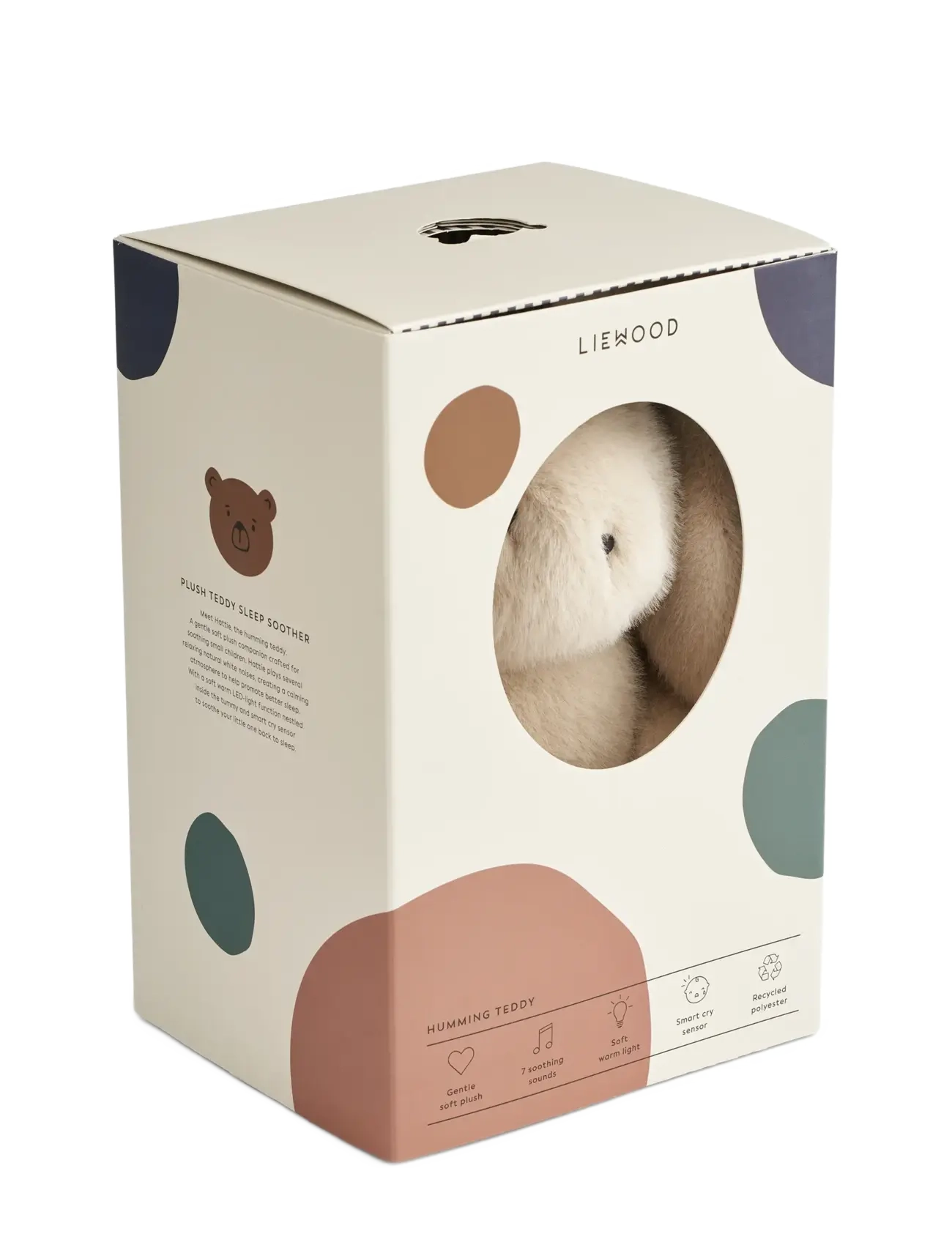 Liewood - Hattie Rabbit Humming Teddy - spielzeug - mist - 4