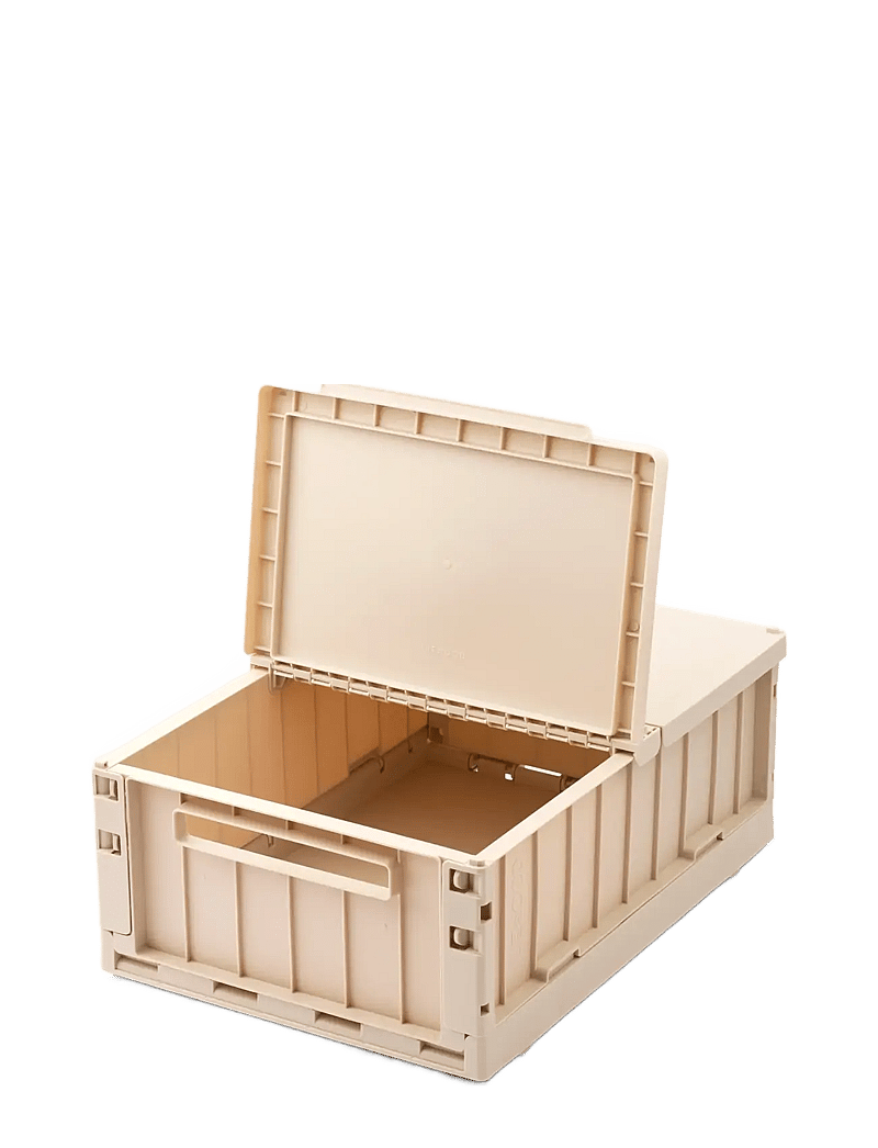 Liewood - Weston Folding Lid L - storage boxes - sandy - 1