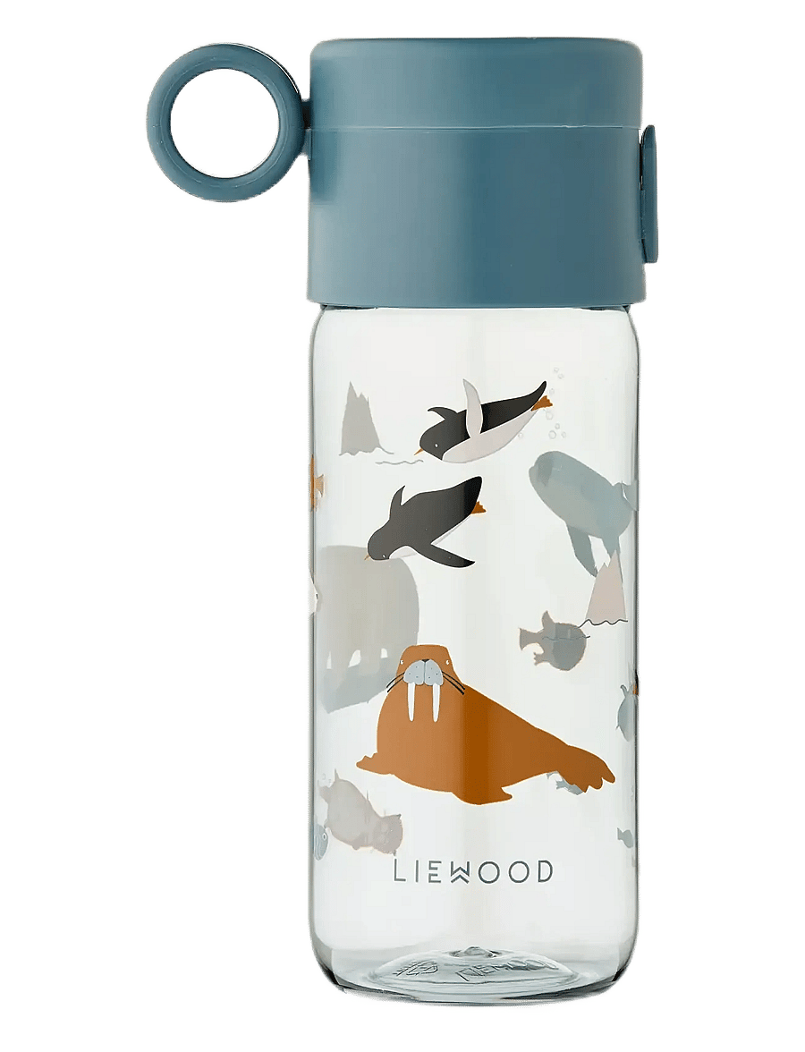 Liewood - Clemence Tritan Bottle 350 ml - wasserflaschen - arctic sea / ocean view - 0