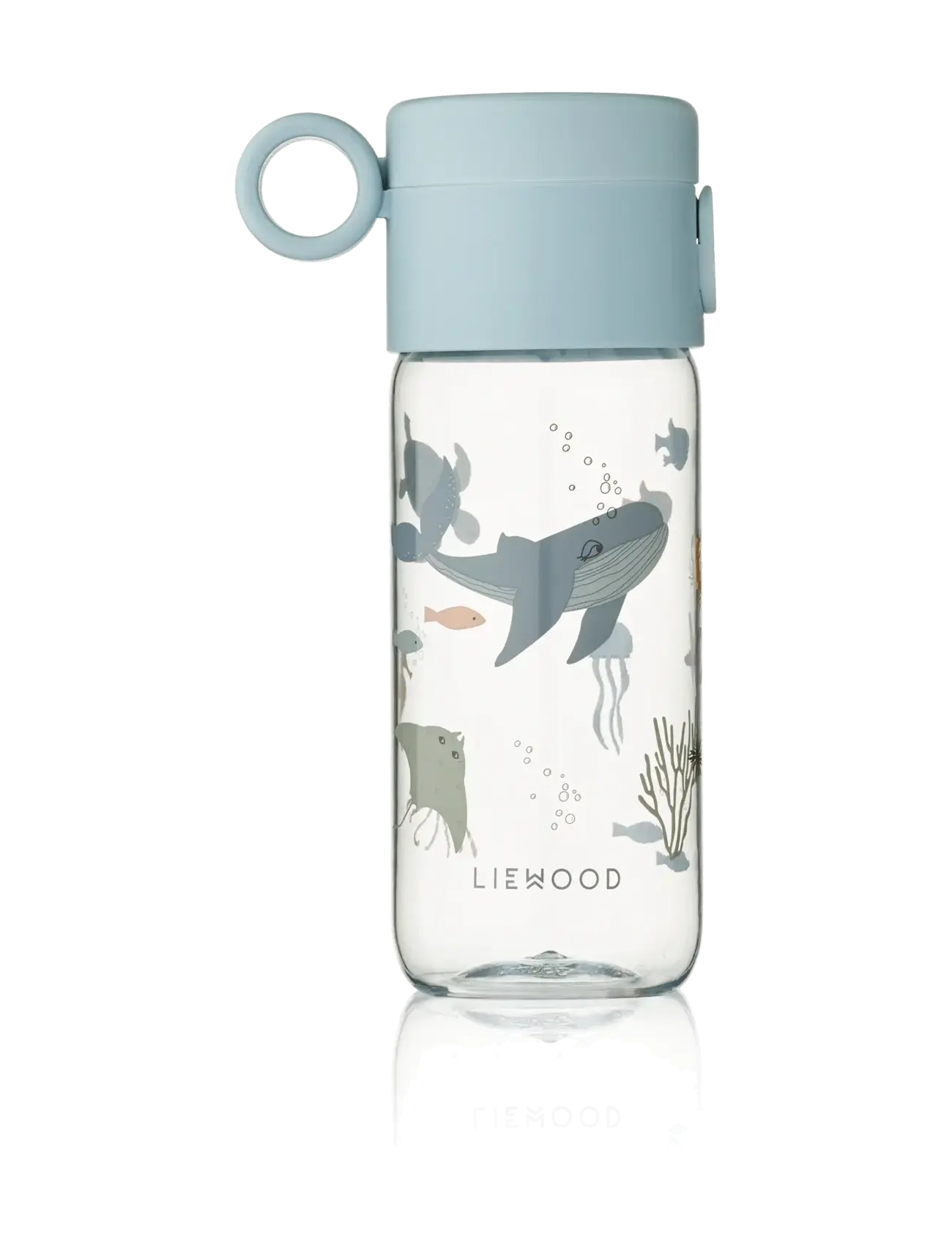 Liewood Clemence Tritan Bottle 350 ml - Essenszeit - SEA CREATURE / SANDY / blue