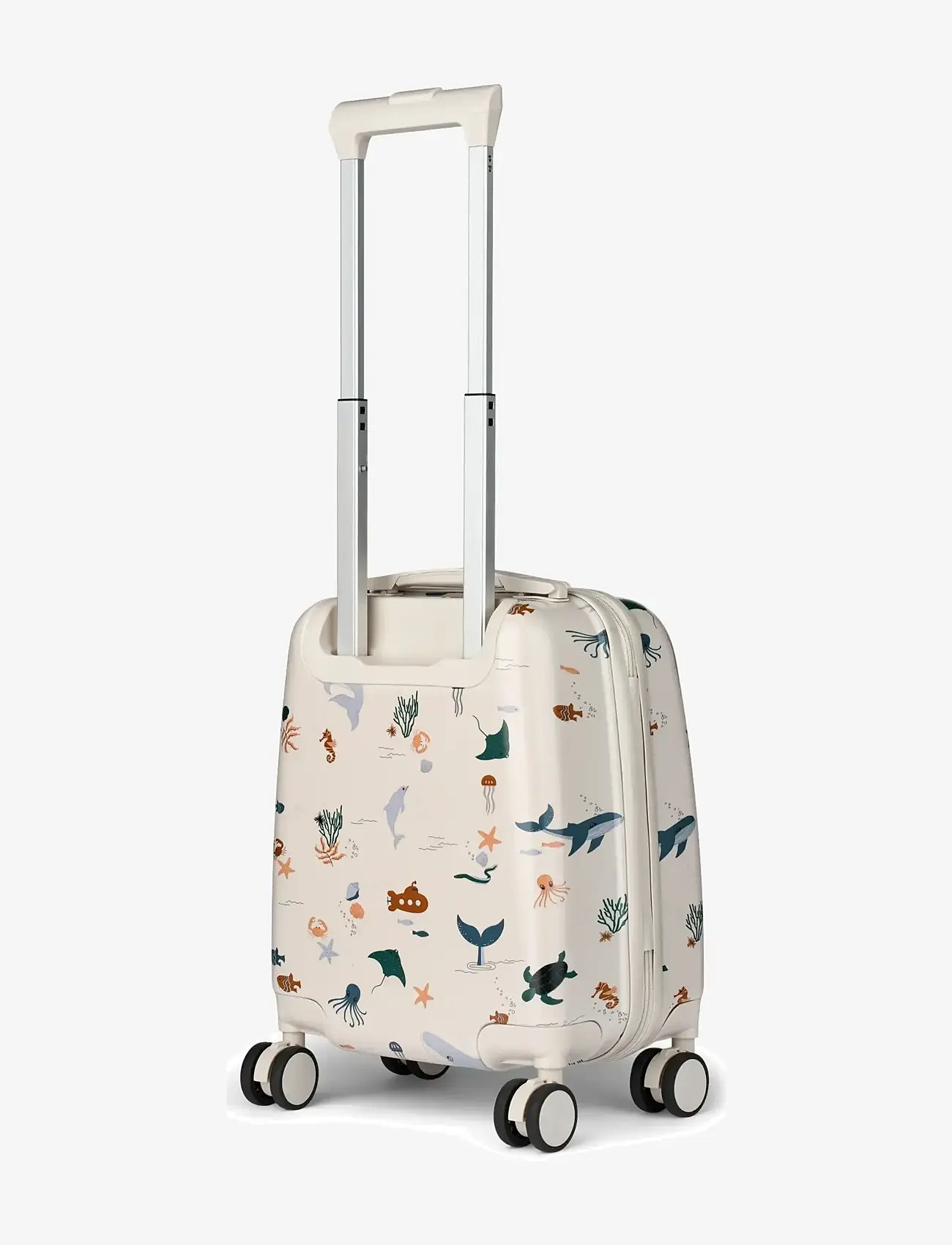 Liewood - Norelle Hardcase Suitcase - travel bags for kids - sea creature / sandy - 1