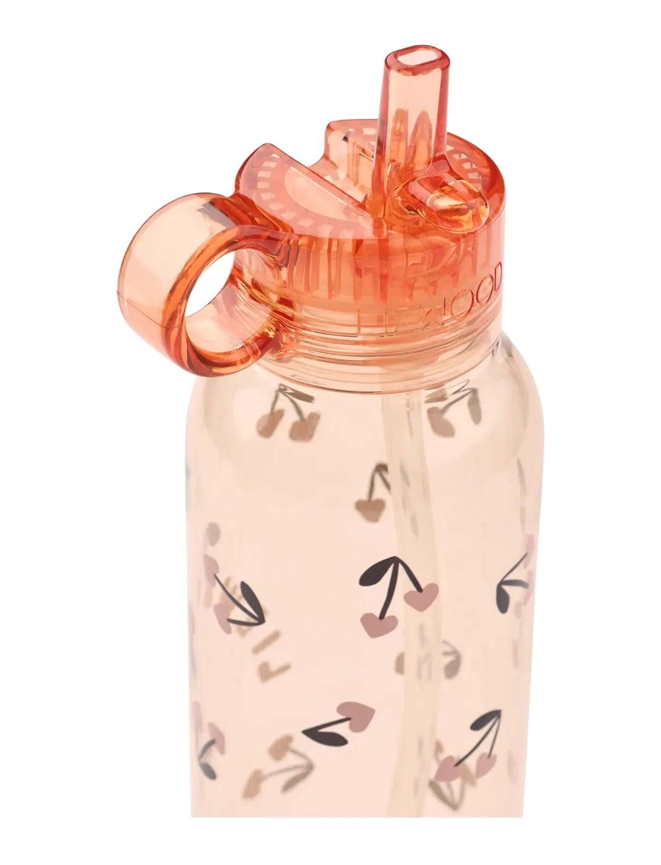 Liewood - Yang Tritan Water Bottle 500 ml - wasserflaschen - cherry heart / rosey - 1