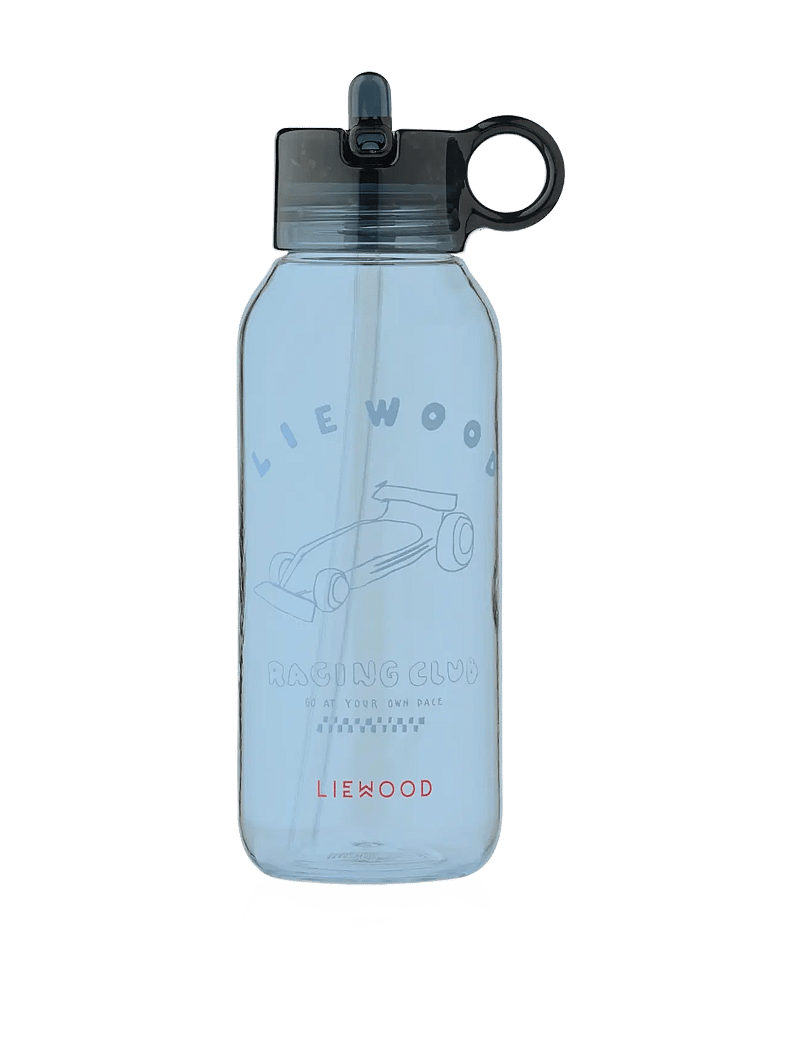 Liewood - Yang Tritan Water Bottle 500 ml - vandflasker - race cars / classic navy - 1