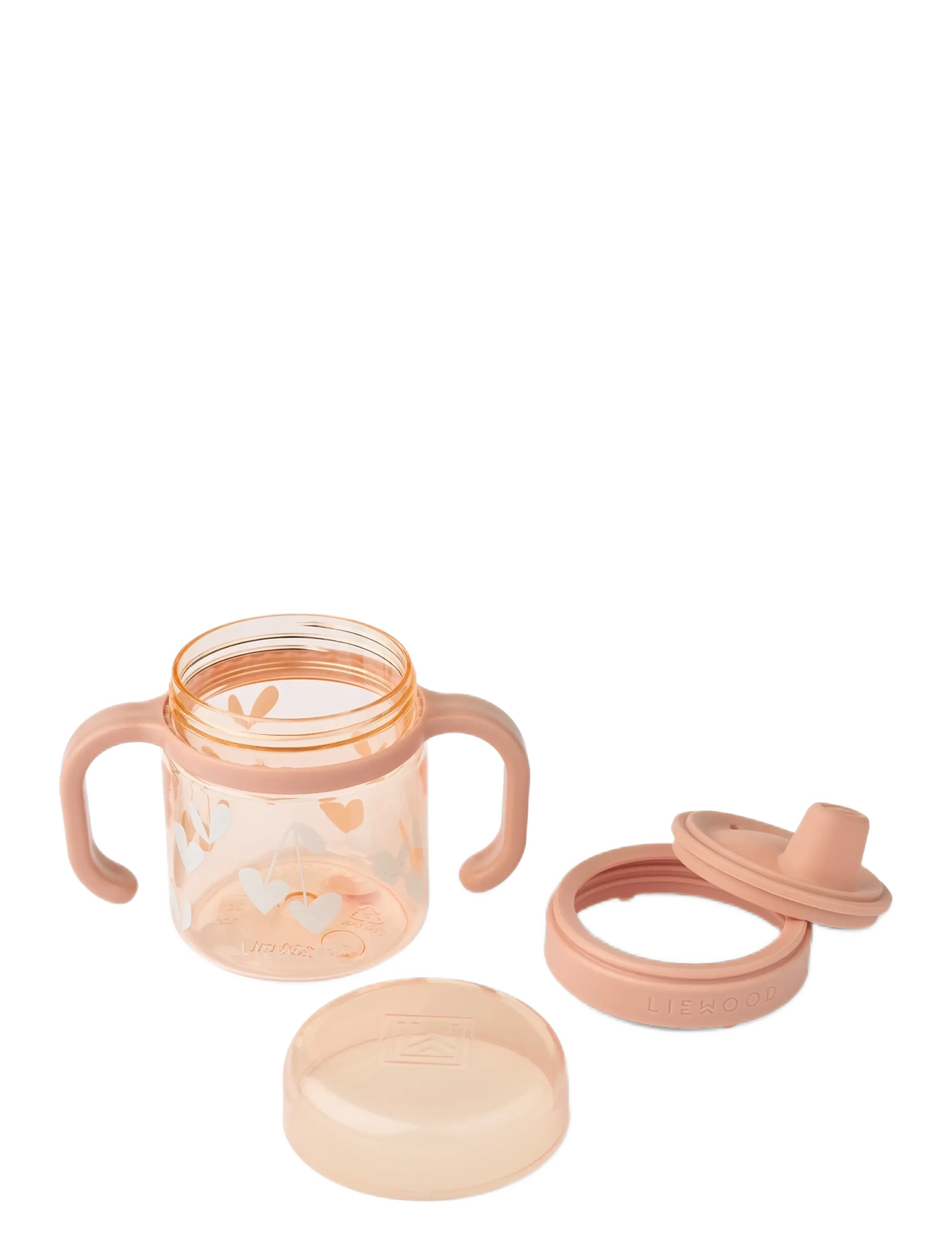 Liewood - Kylo Tritan Sippy Cup 280ml - tudkopper - sweethearts / pale tuscany - 1