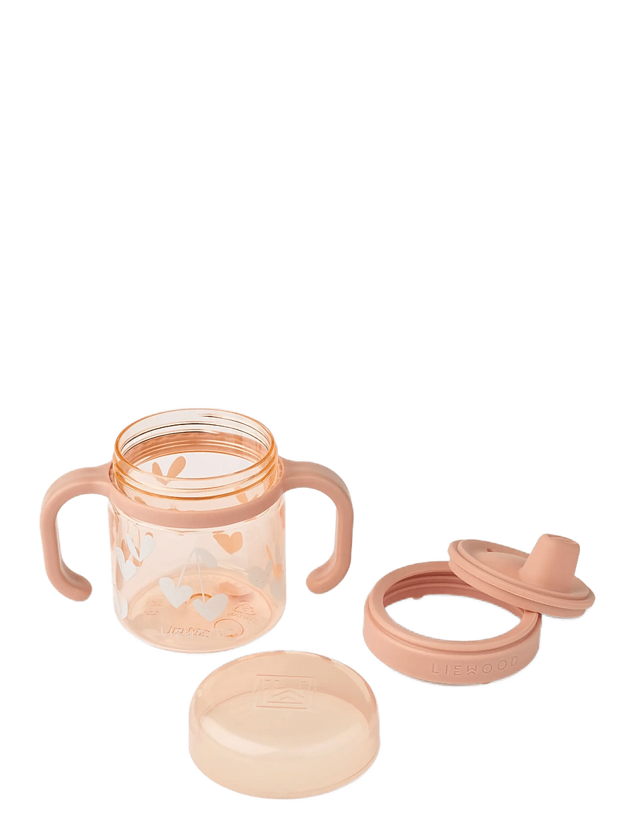 Liewood - Kylo Tritan Sippy Cup 280ml - tudkopper - sweethearts / pale tuscany - 1
