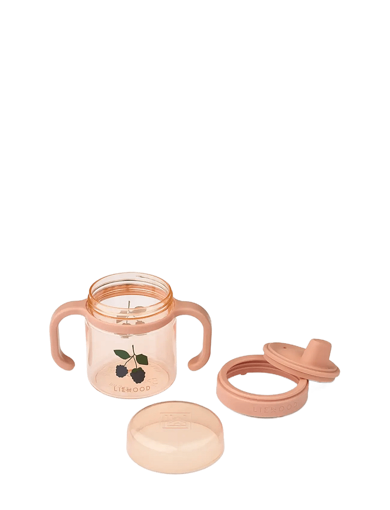 Liewood - Kylo Tritan Sippy Cup 280ml - sippy cups - berry / pale tuscany - 1