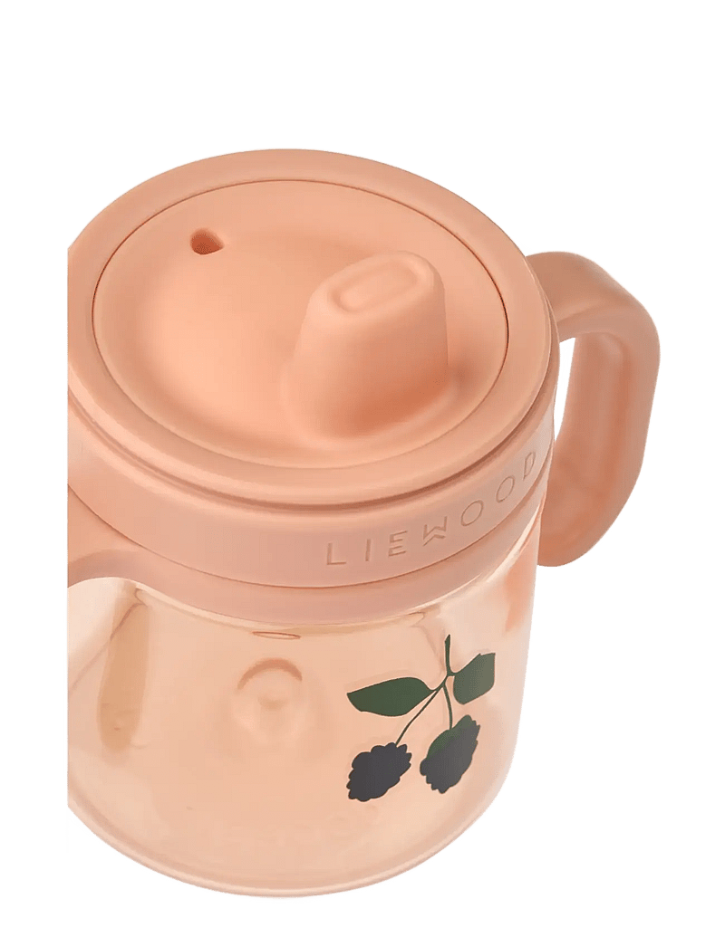Liewood - Kylo Tritan Sippy Cup 280ml - sippy cups - berry / pale tuscany - 2