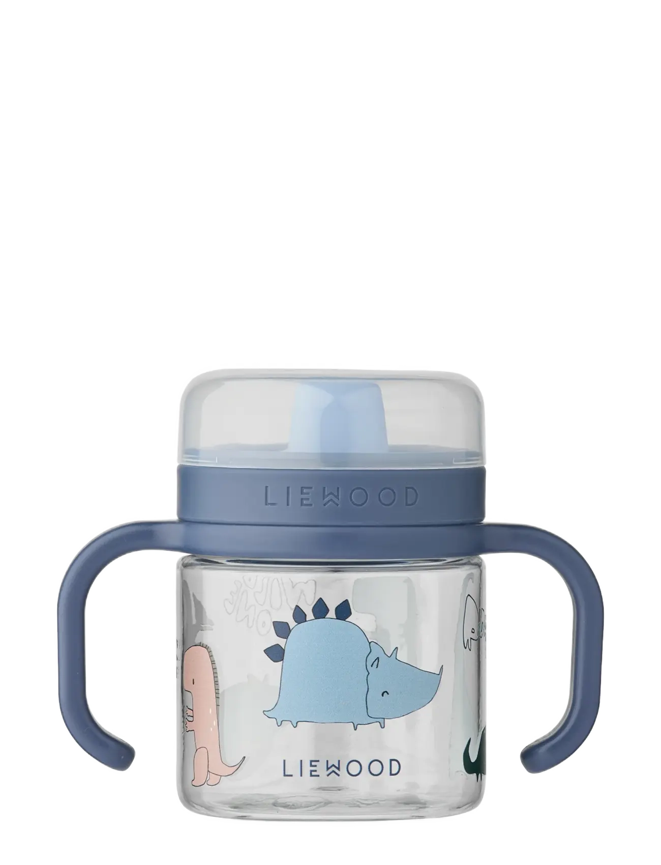Liewood - Kylo Tritan Sippy Cup 280ml - pipmuggar - dino roar / sandy - 1