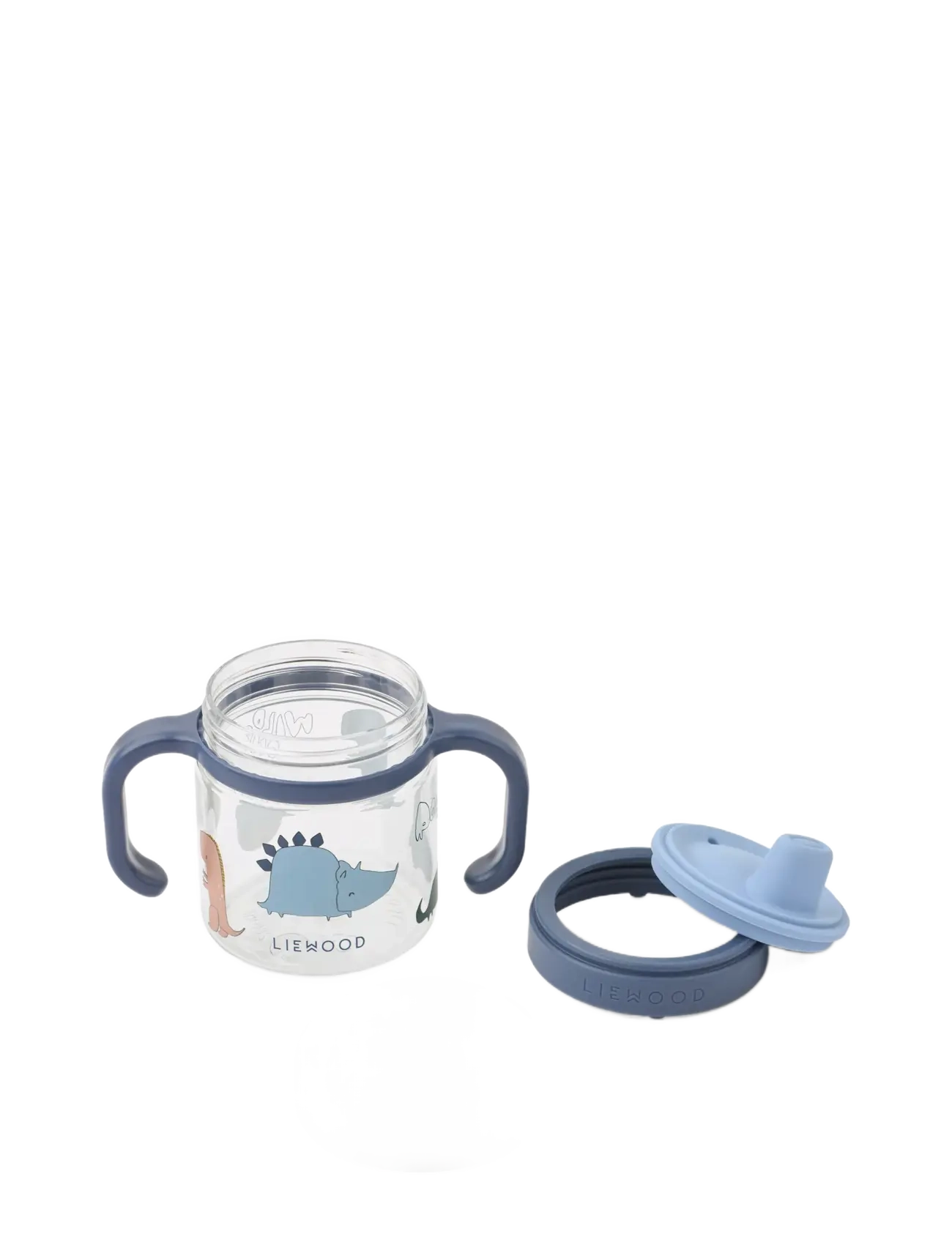 Liewood - Kylo Tritan Sippy Cup 280ml - pipmuggar - dino roar / sandy - 2