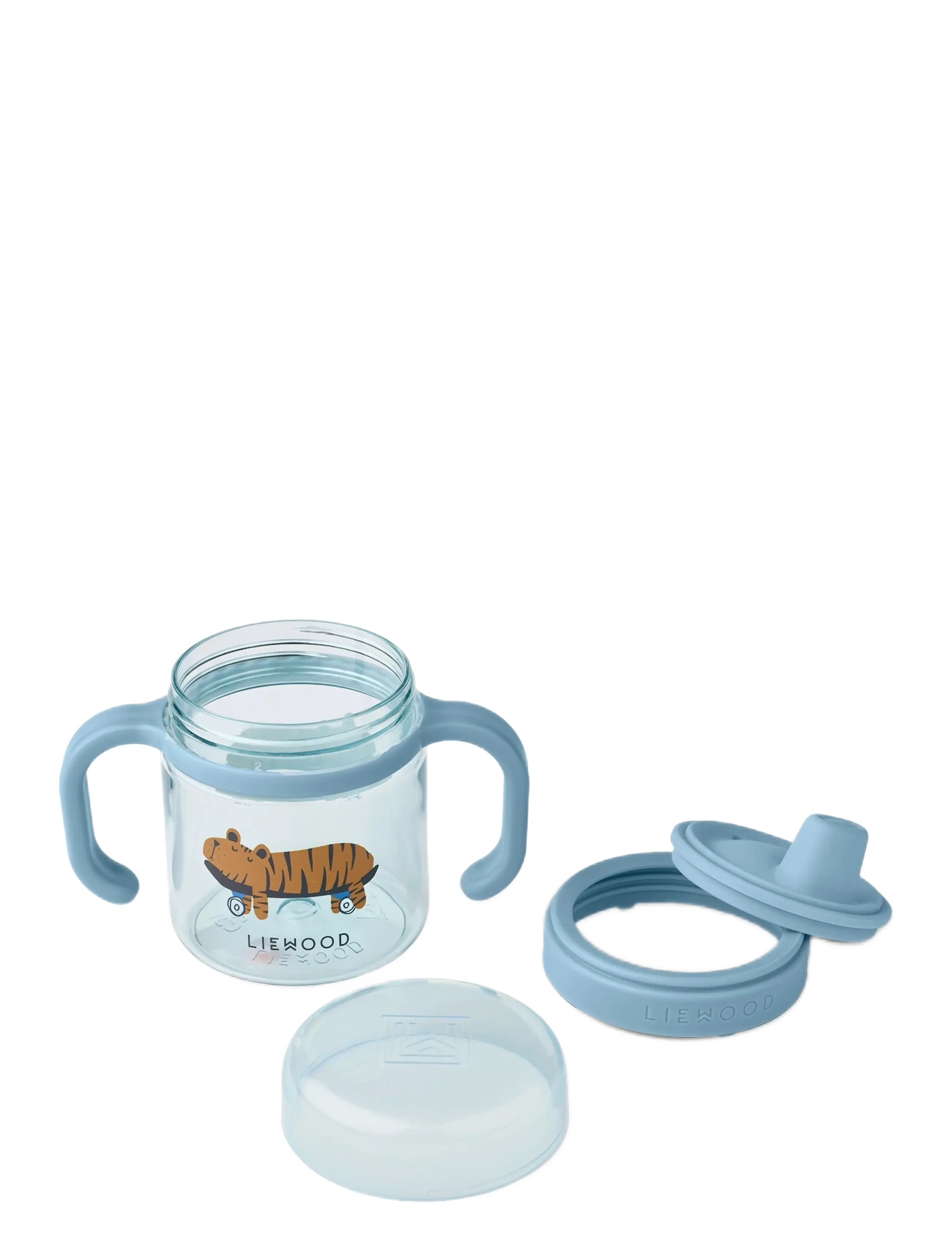 Liewood - Kylo Tritan Sippy Cup 280ml - tudkopper - fun / beach blue - 1