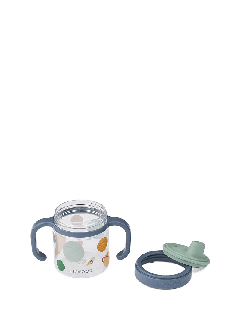 Liewood - Kylo Tritan Sippy Cup 280ml - sippy cups - universe / classic navy - 1