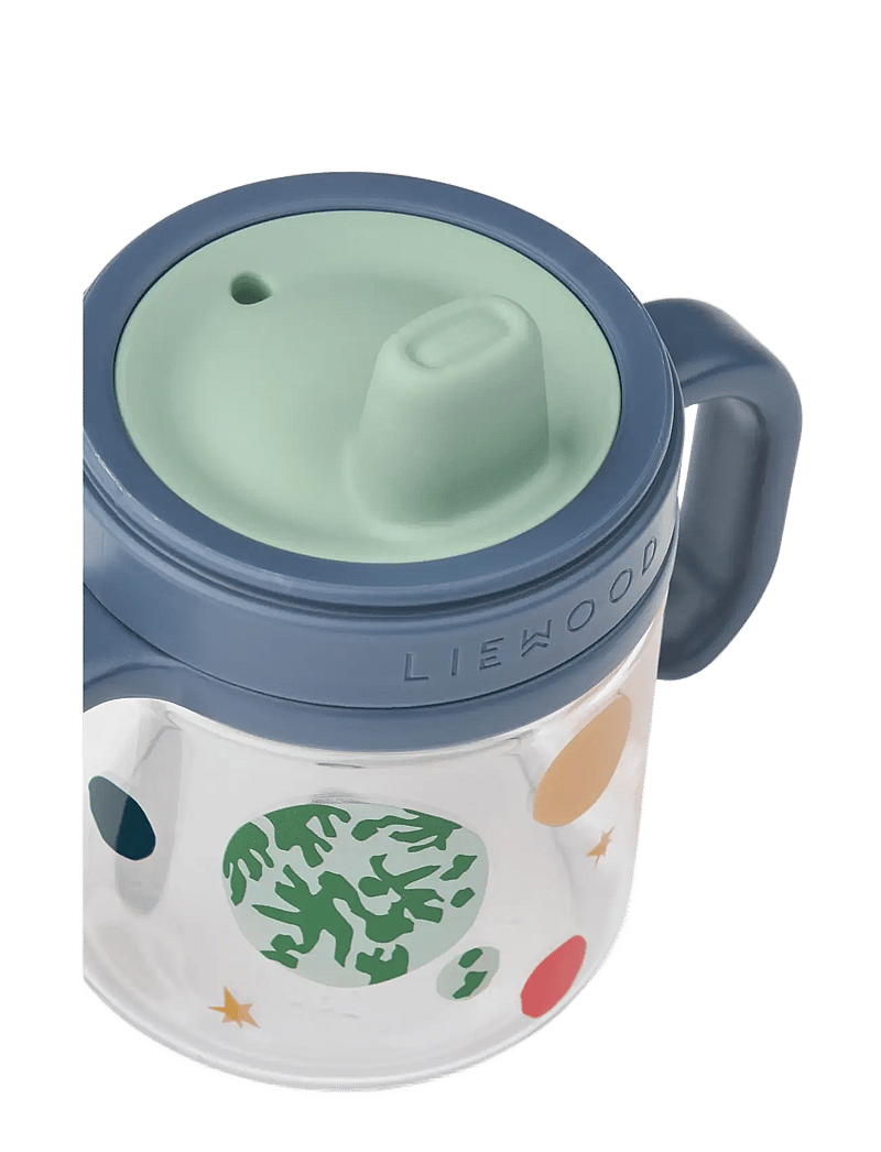 Liewood - Kylo Tritan Sippy Cup 280ml - sippy cups - universe / classic navy - 2