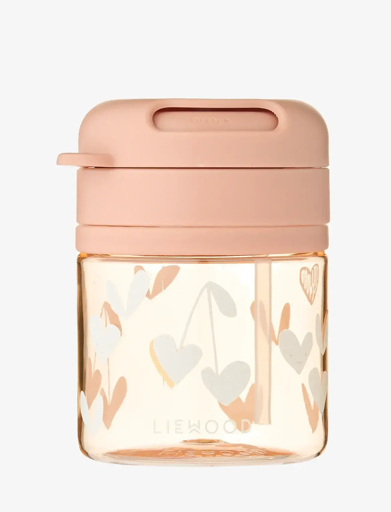 Liewood - Pavia Tritan Straw Cup 280ml - schnabeltassen - sweethearts / pale tuscany - 0