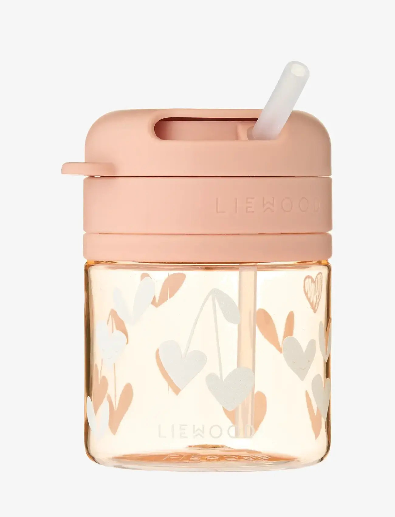 Liewood - Pavia Tritan Straw Cup 280ml - schnabeltassen - sweethearts / pale tuscany - 1