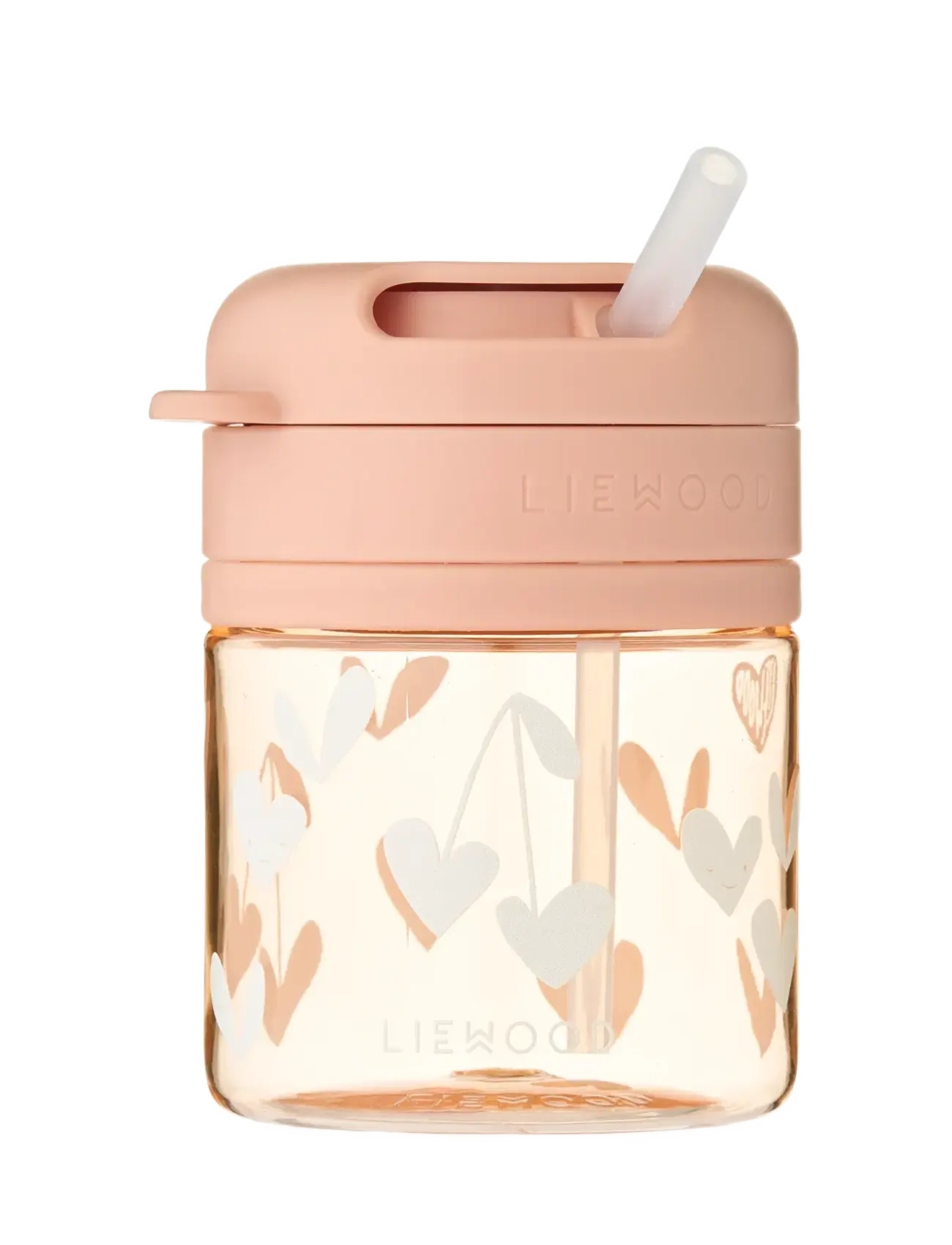 Liewood - Pavia Tritan Straw Cup 280ml - joogitassid - sweethearts / pale tuscany - 1