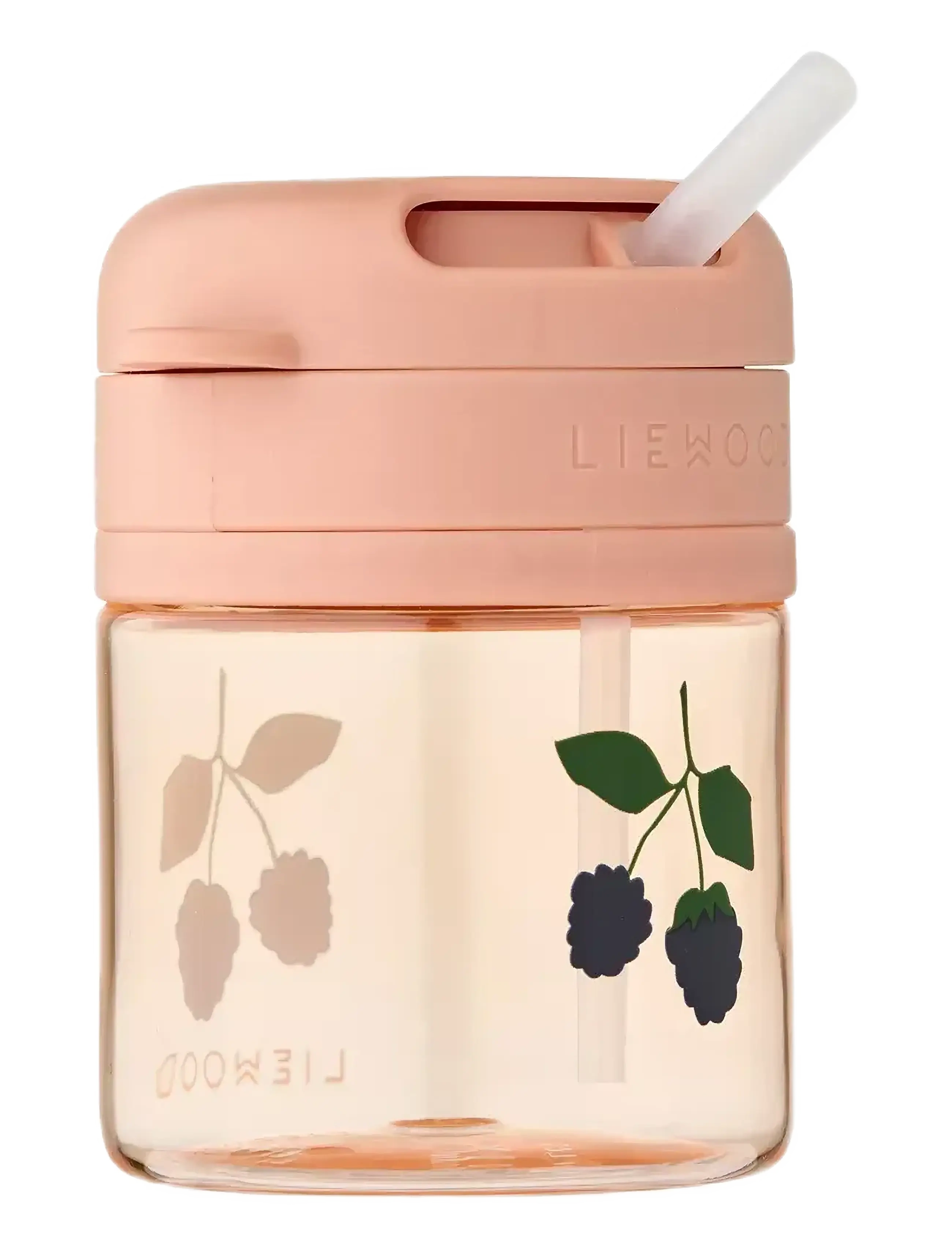 Liewood - Pavia Tritan Straw Cup 280ml - pipmuggar - berry / pale tuscany - 1