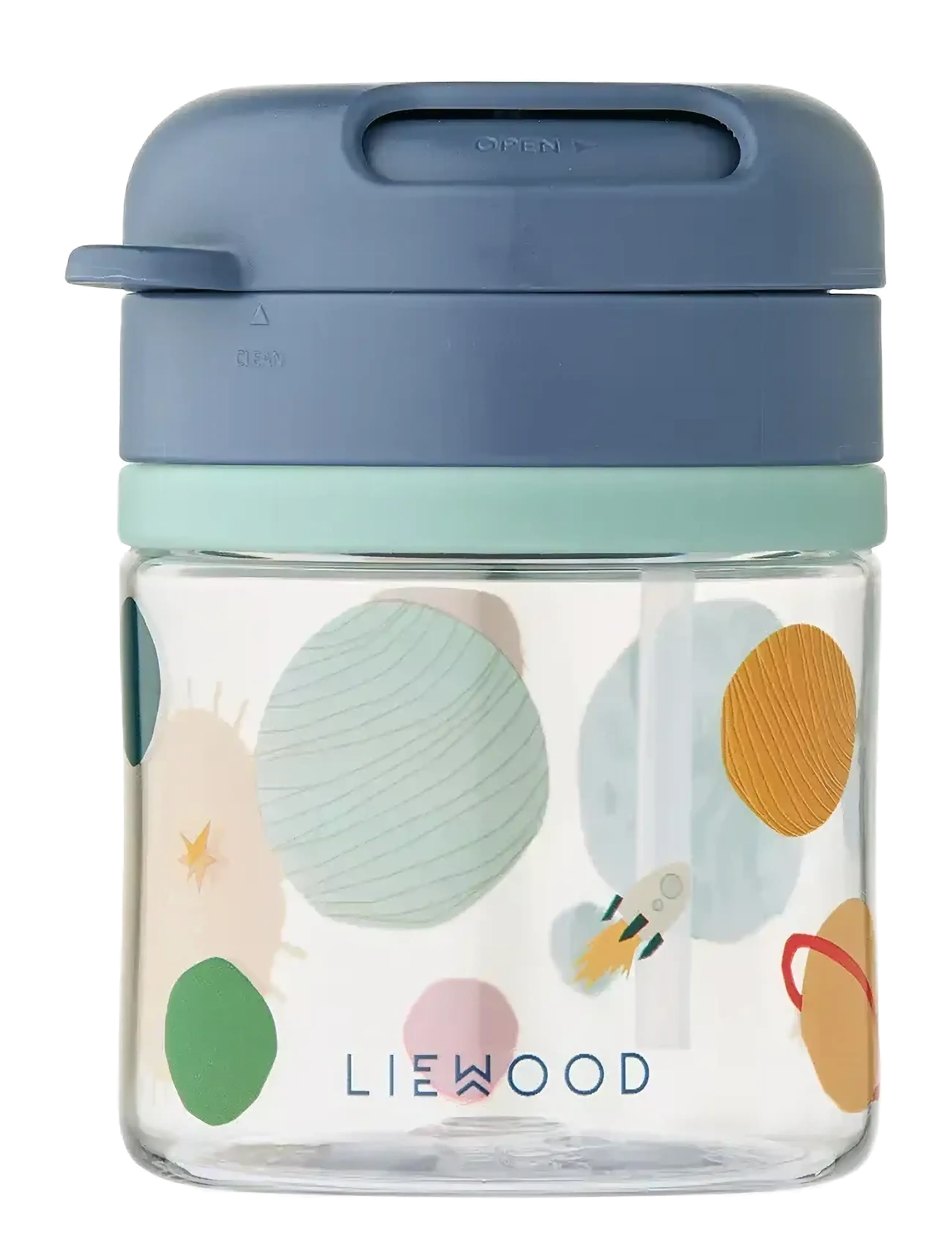Liewood Pavia Tritan Straw Cup 280ml - Deals - UNIVERSE / CLASSIC NAVY / blue