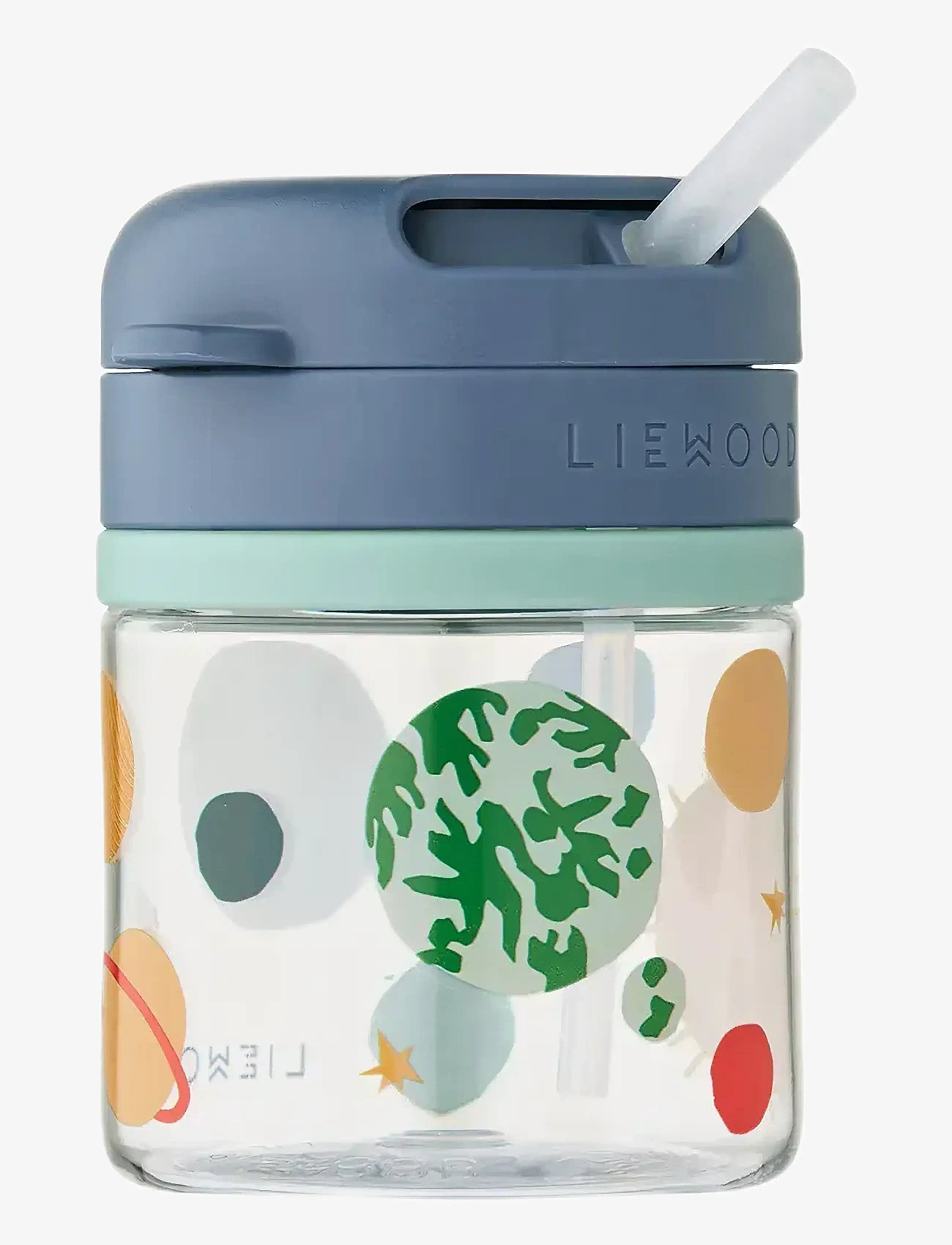 Liewood - Pavia Tritan Straw Cup 280ml - tudkopper - universe / classic navy - 1