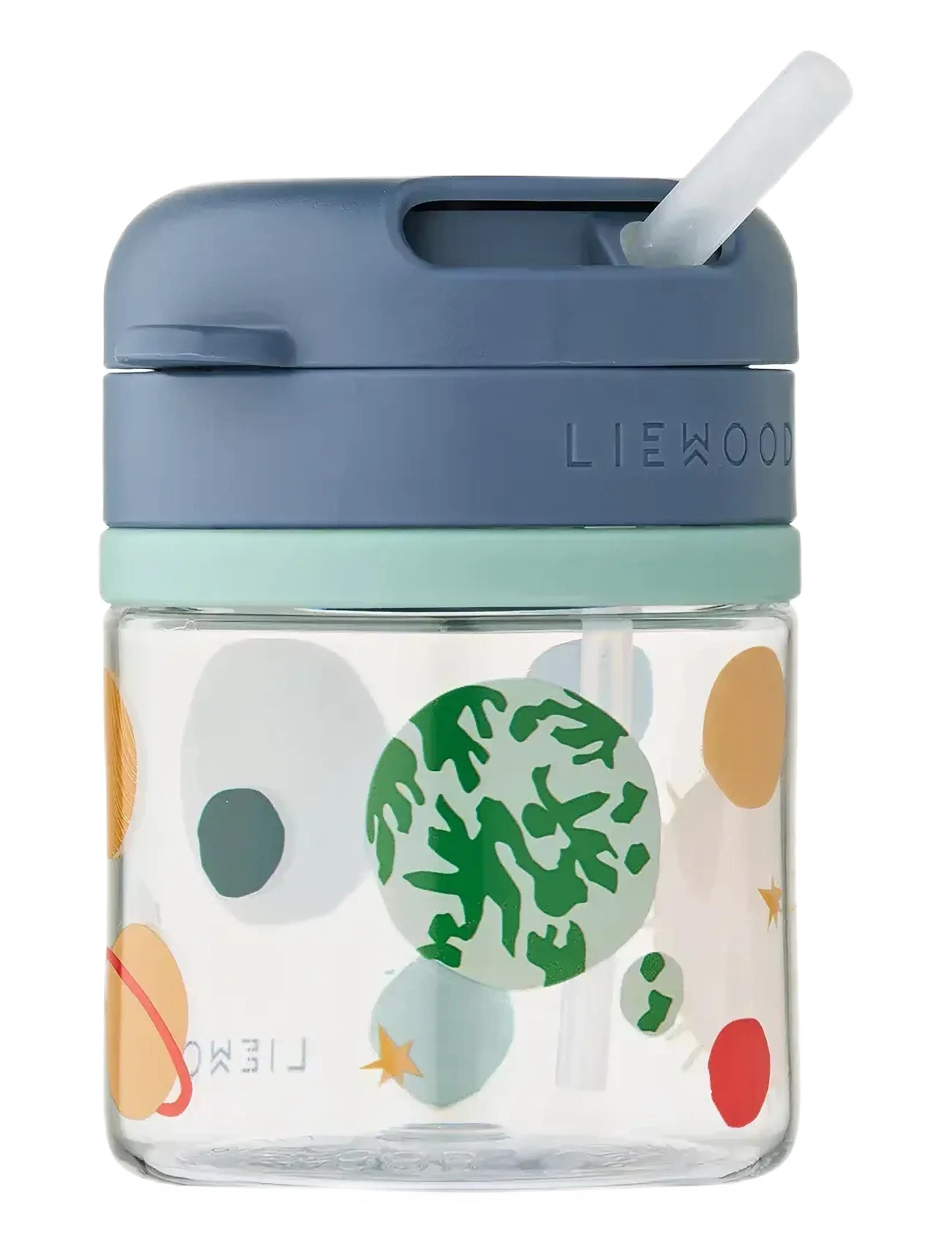Liewood - Pavia Tritan Straw Cup 280ml - joogitassid - universe / classic navy - 1