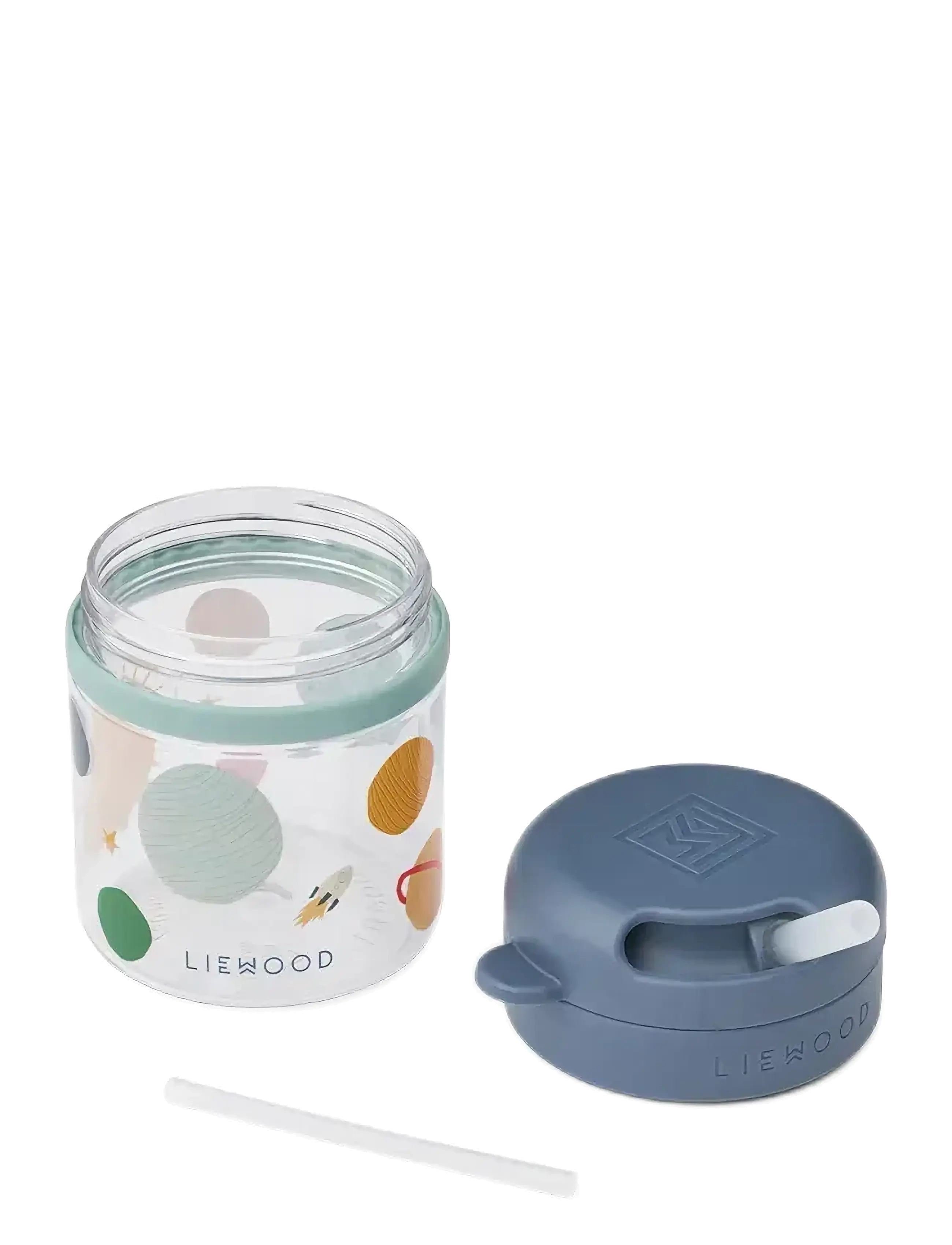 Liewood - Pavia Tritan Straw Cup 280ml - joogitassid - universe / classic navy - 2