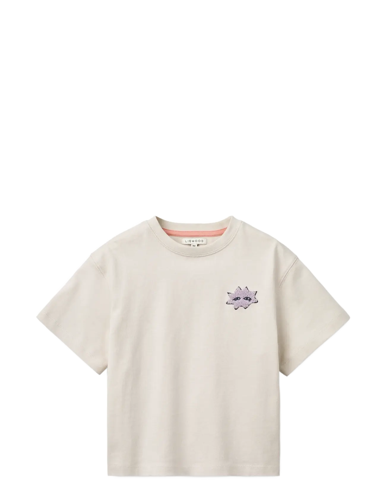 Liewood - Tyler Placement SS T-shirt - kortærmede - mood / sandy - 1