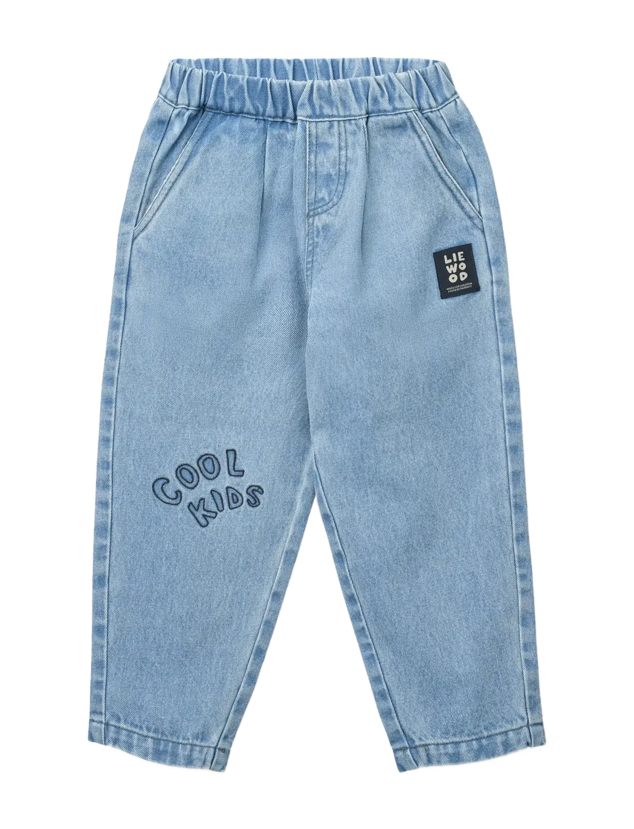 Liewood Borris Placement Denim Pants - Teismelised 140-176 - COOL KIDS / LIGHT BLUE DENIM / blue