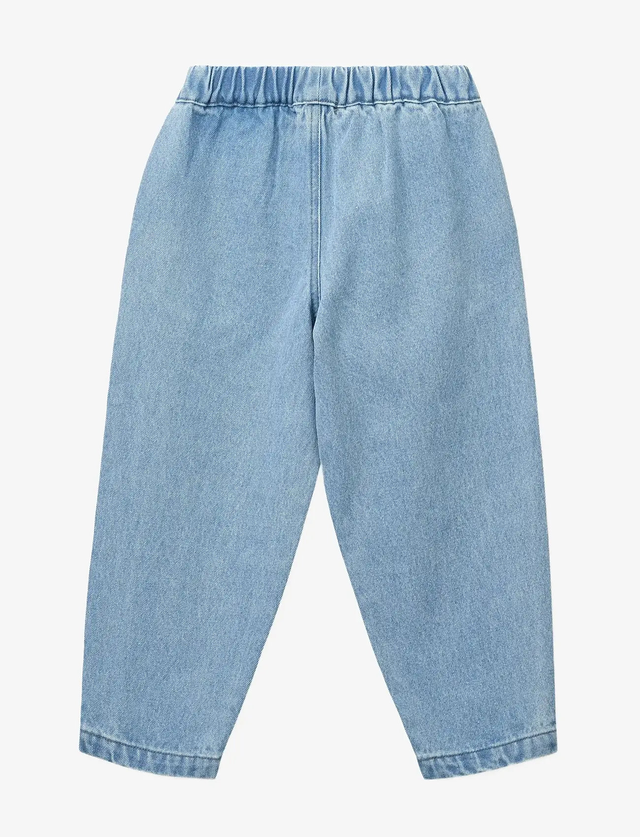 Liewood - Borris Placement Denim Pants - loose jeans - cool kids / light blue denim - 2