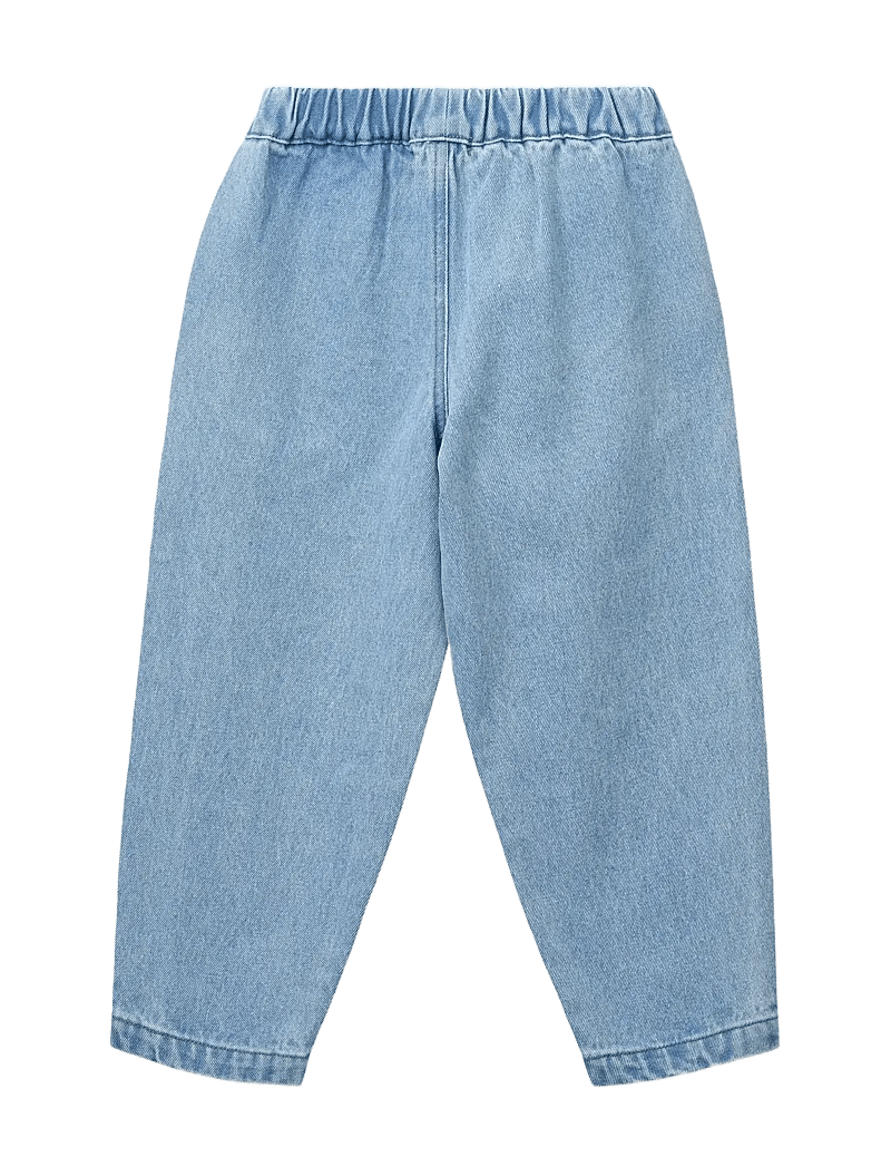 Liewood - Borris Placement Denim Pants - loose jeans - cool kids / light blue denim - 2