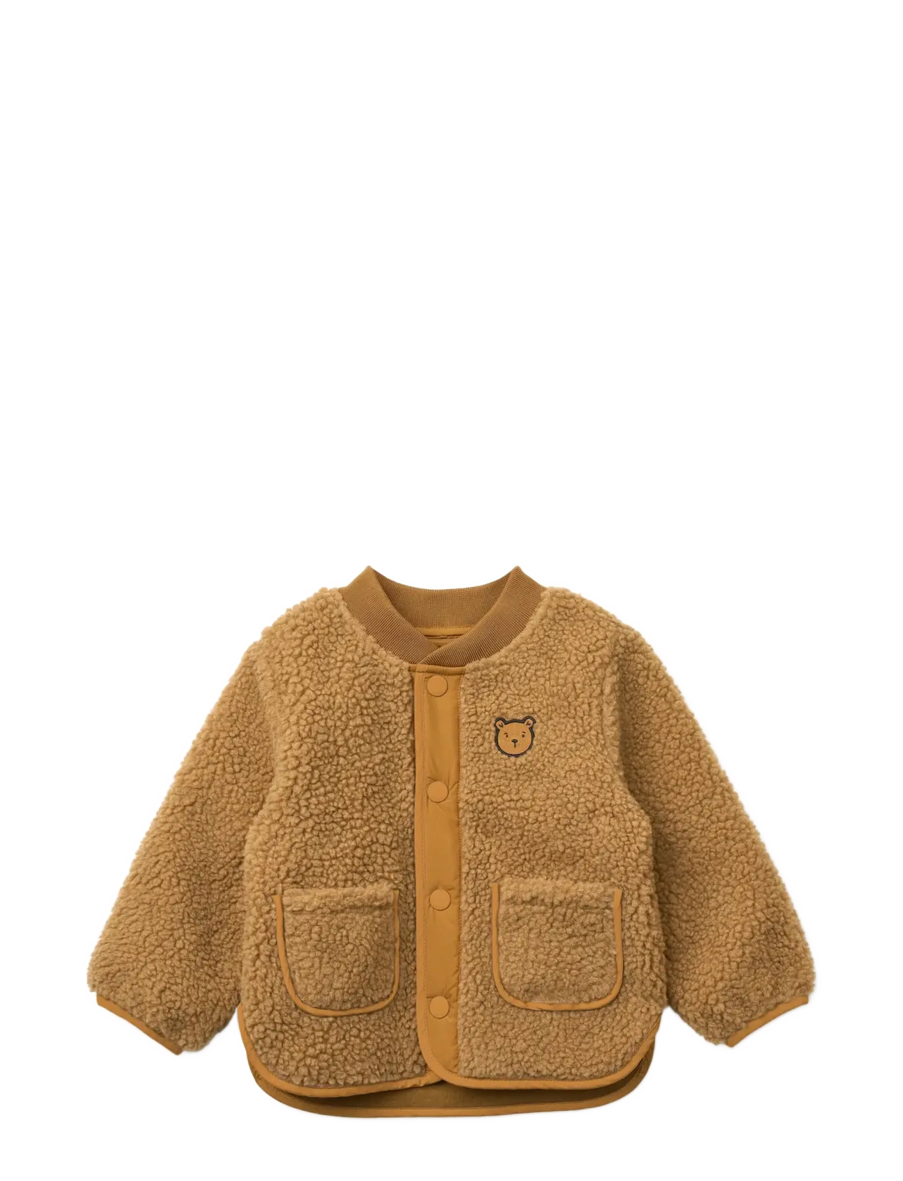 Liewood Lora Pile jacket - Nyheter - GOLDEN CARAMEL / brown