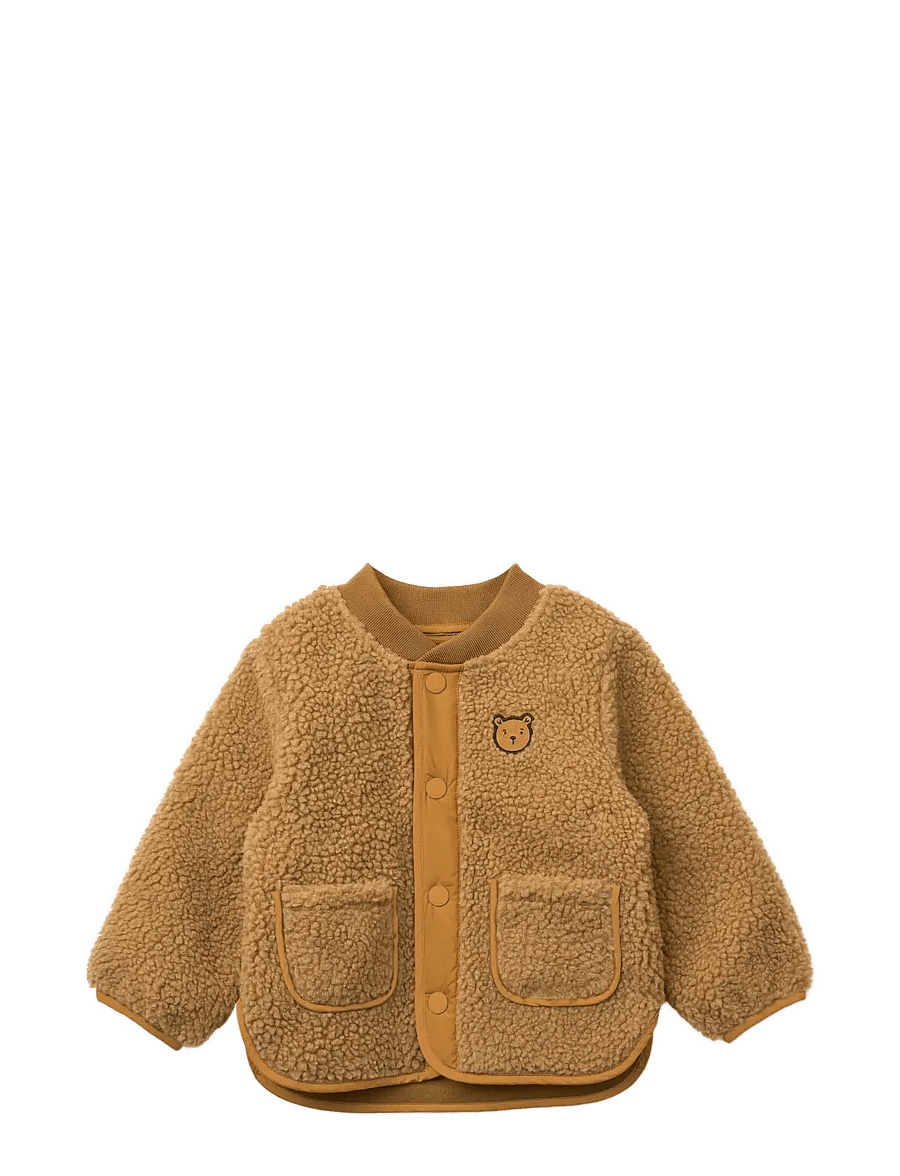Liewood - Lora Pile jacket - flīsa virsjakas - golden caramel - 0