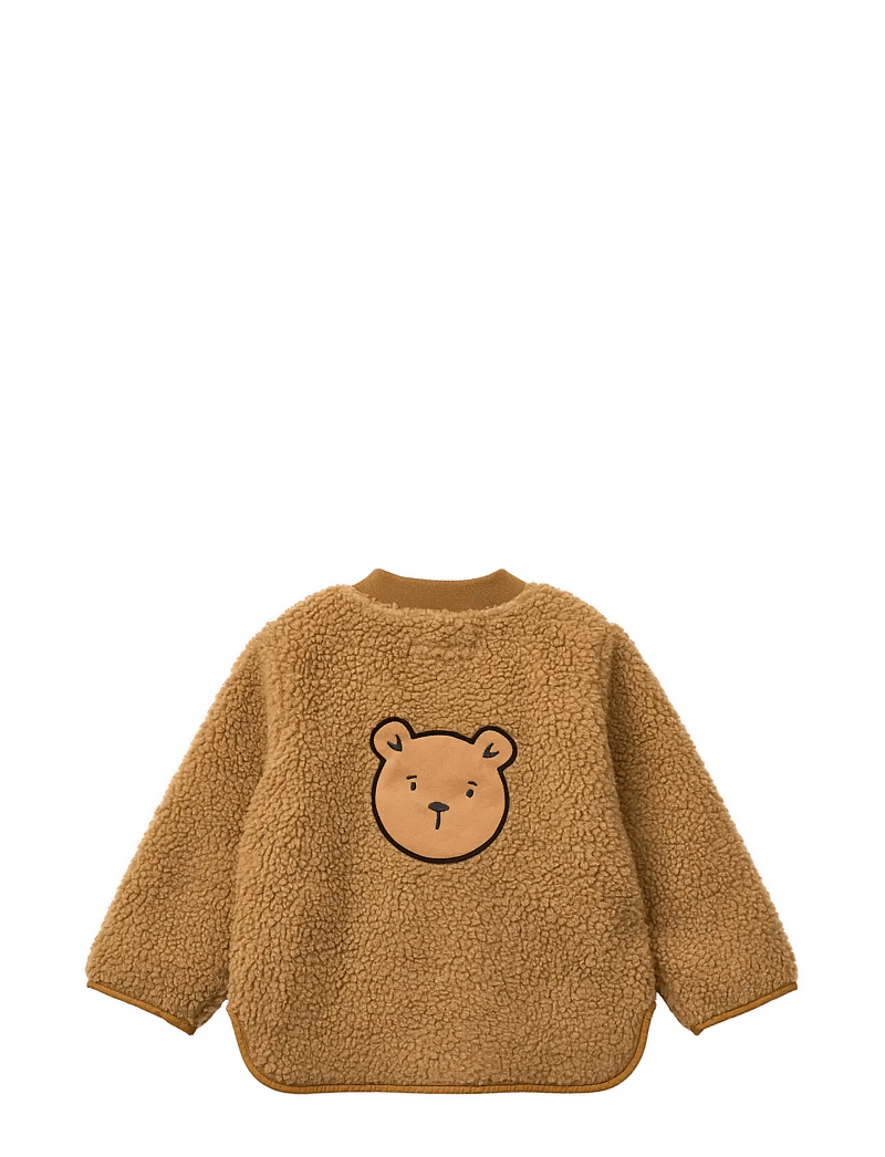 Liewood - Lora Pile jacket - fleecejakker - golden caramel - 1