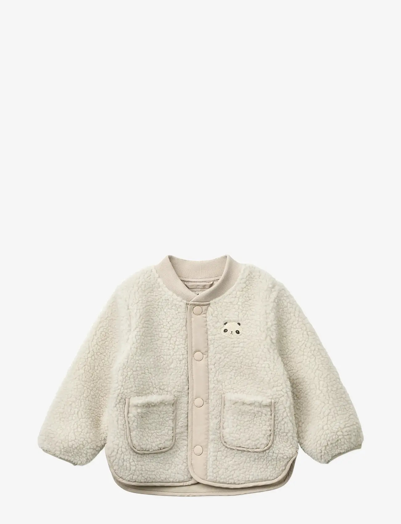 Liewood - Lora Pile jacket - fleecejakker - sandy - 1