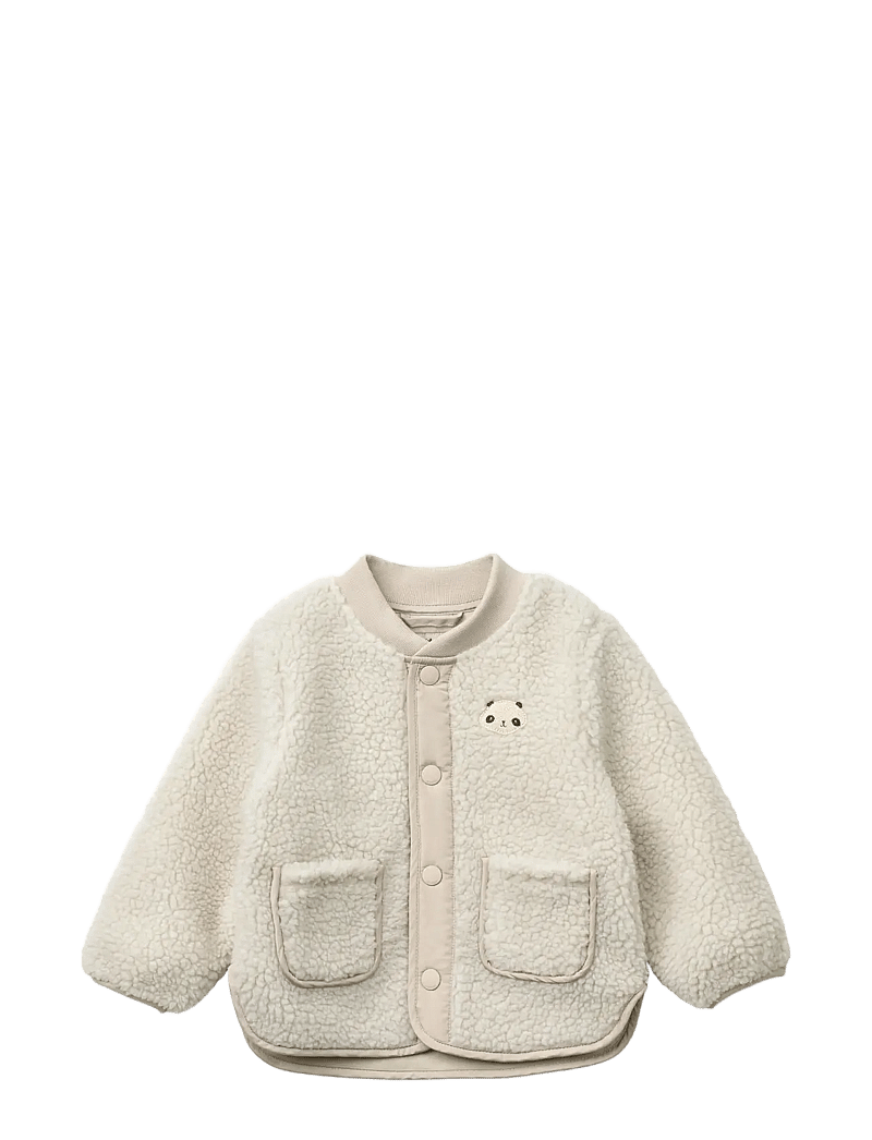 Liewood - Lora Pile jacket - fleece-jakke - sandy - 1