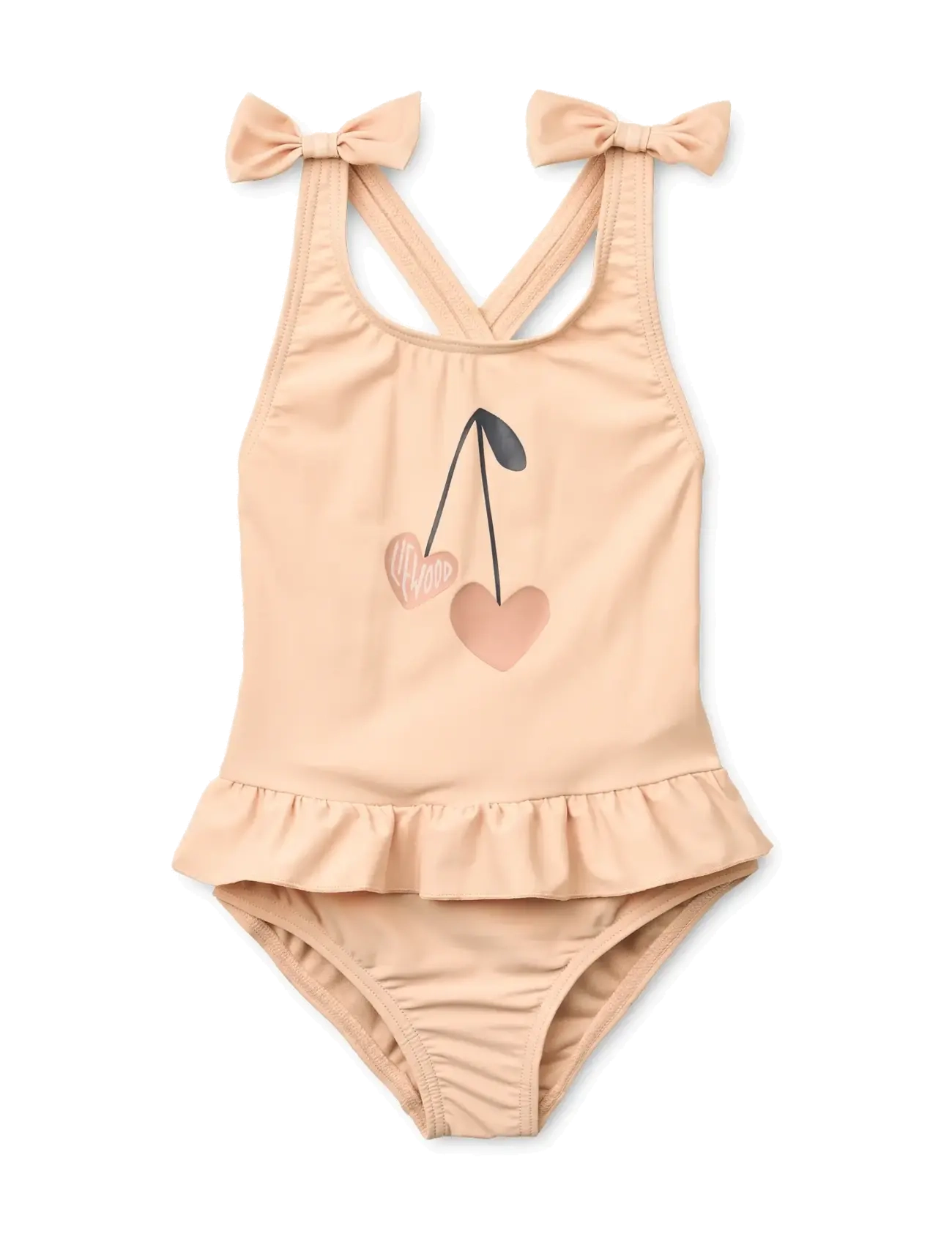 Liewood - Amara Swimsuit w Bow - rūbai su uv apsauga - apple blossom - 2