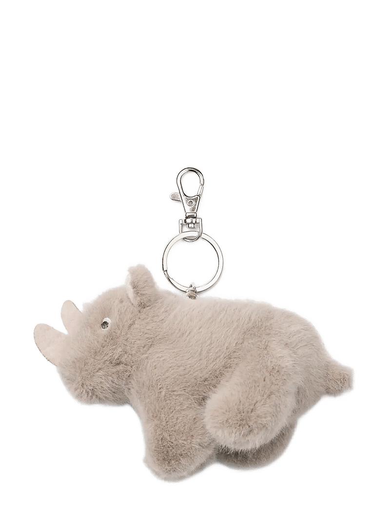 Liewood - Alfredo Rhino Keychain - schlüsselanhänger - stone beige - 0
