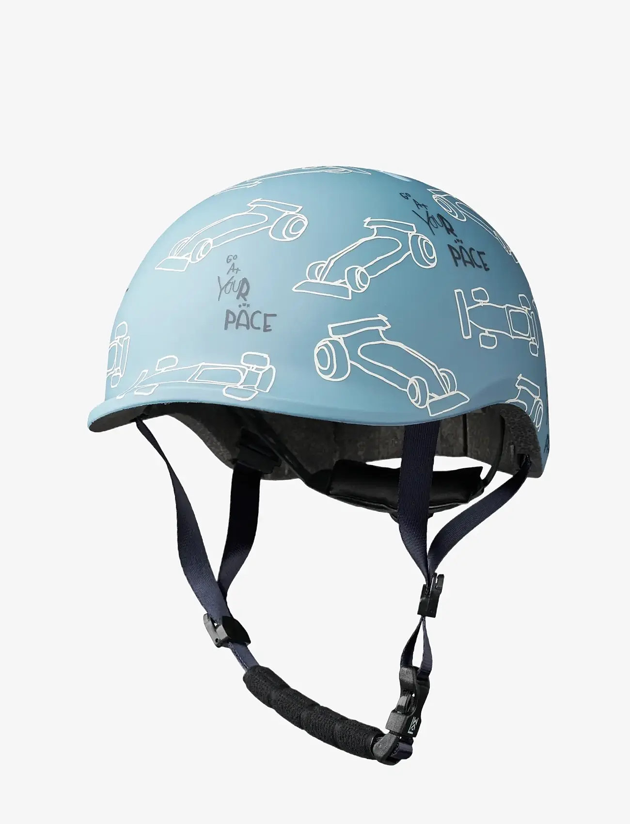 Liewood - Milly Bike Helmet - hjelme & beskyttelse - race cars / beach blue - 0